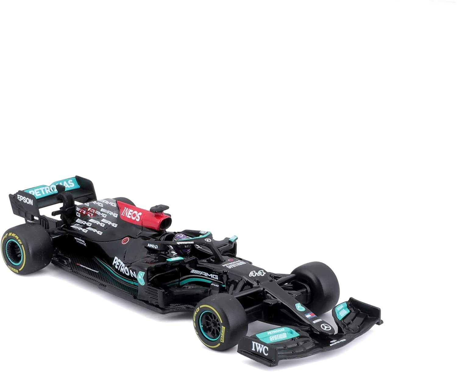 Bburago Spielzeug-Auto »Modellauto - F1 Mercedes AMG W12 '21 Hamilton  (Maßstab 1:43, mit Fahrer)« online kaufen | OTTO