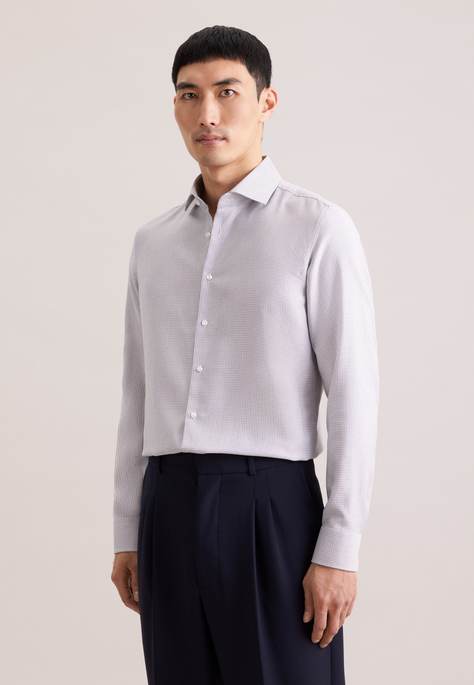 Businesshemd Schwarze Rose
