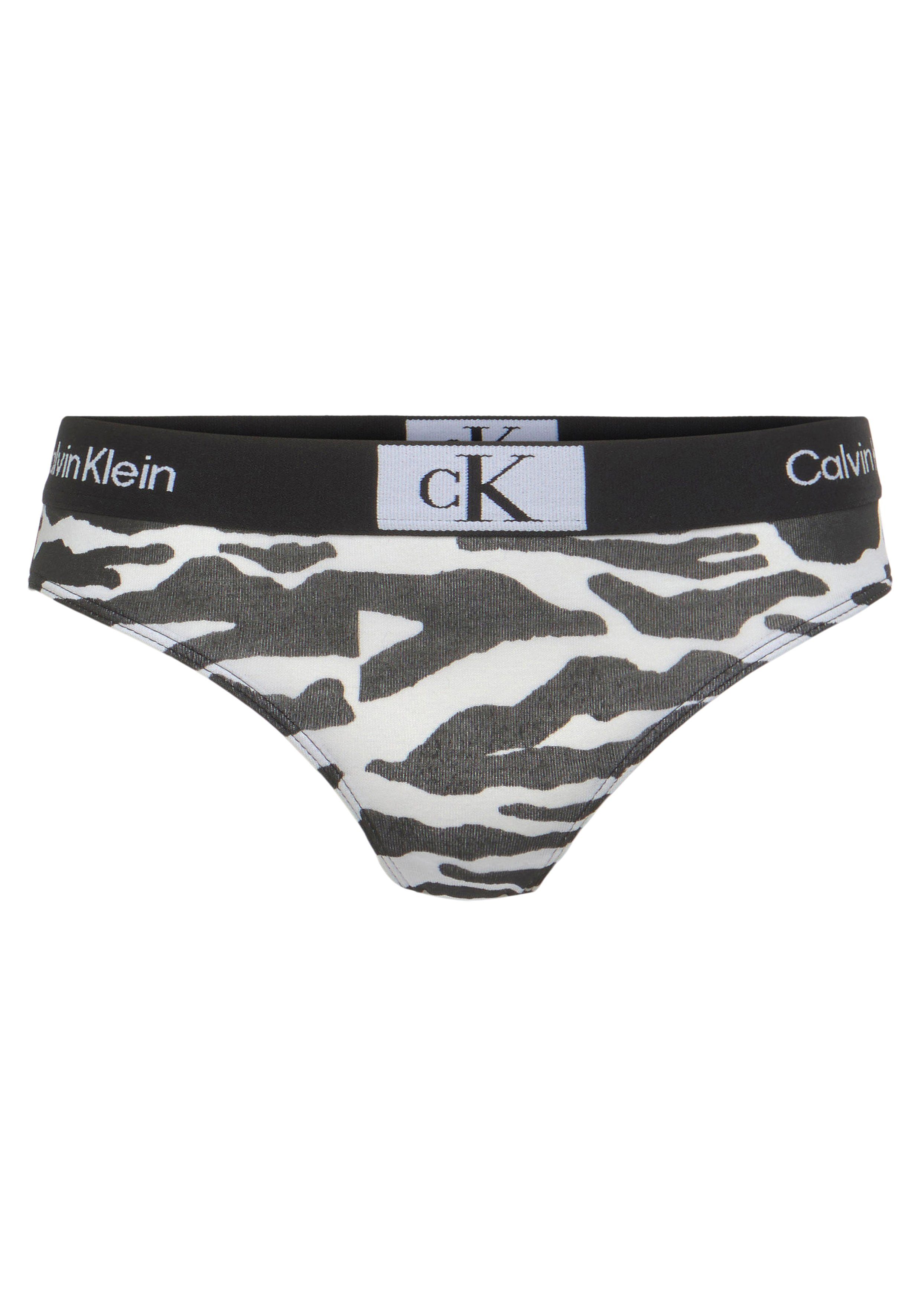 2er-Pack) mit 2PK BIKINI (Packung, Klein Underwear Calvin Bikinislip Logo-Elastikbund