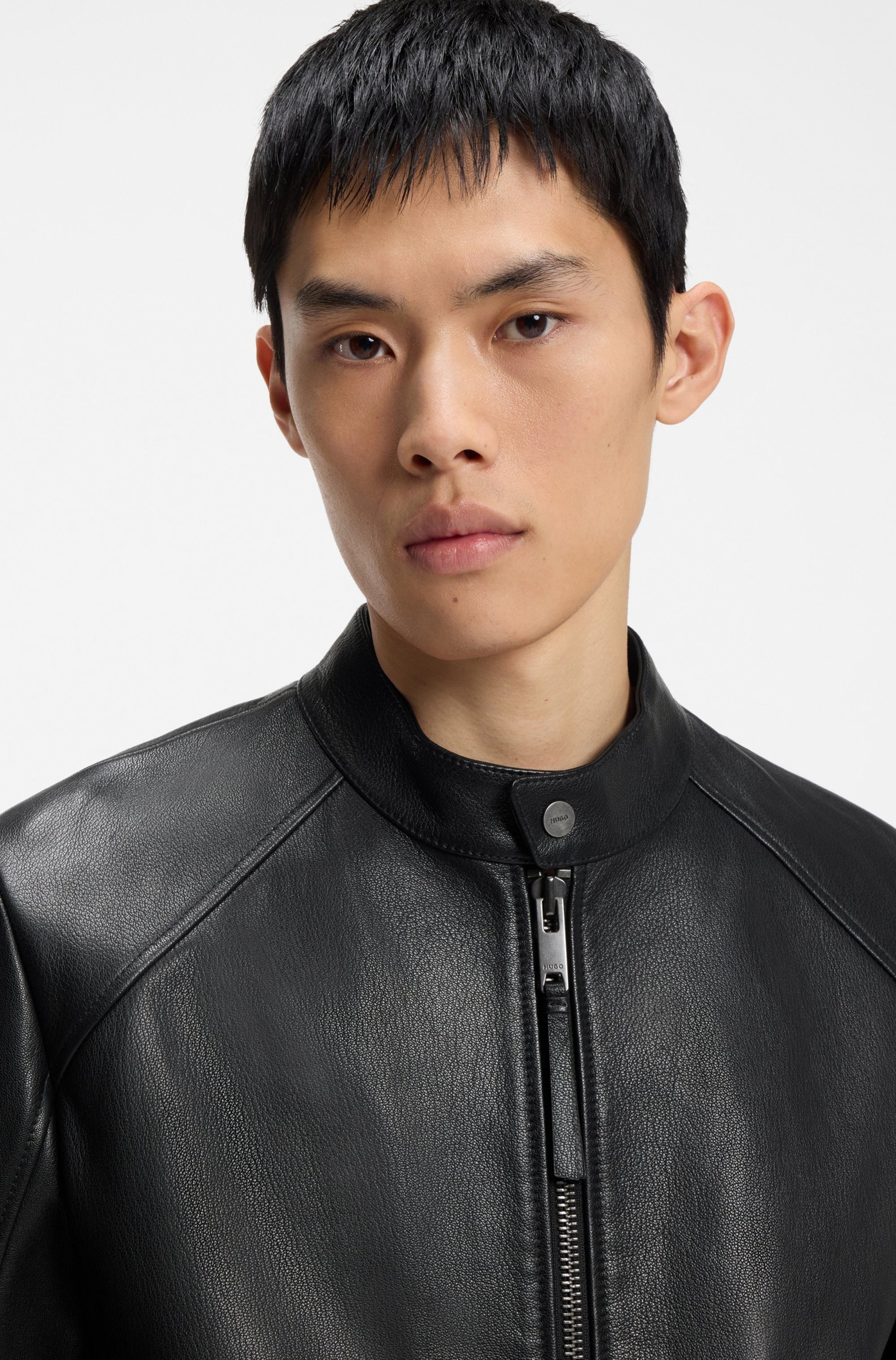 HUGO Lederjacke Likos