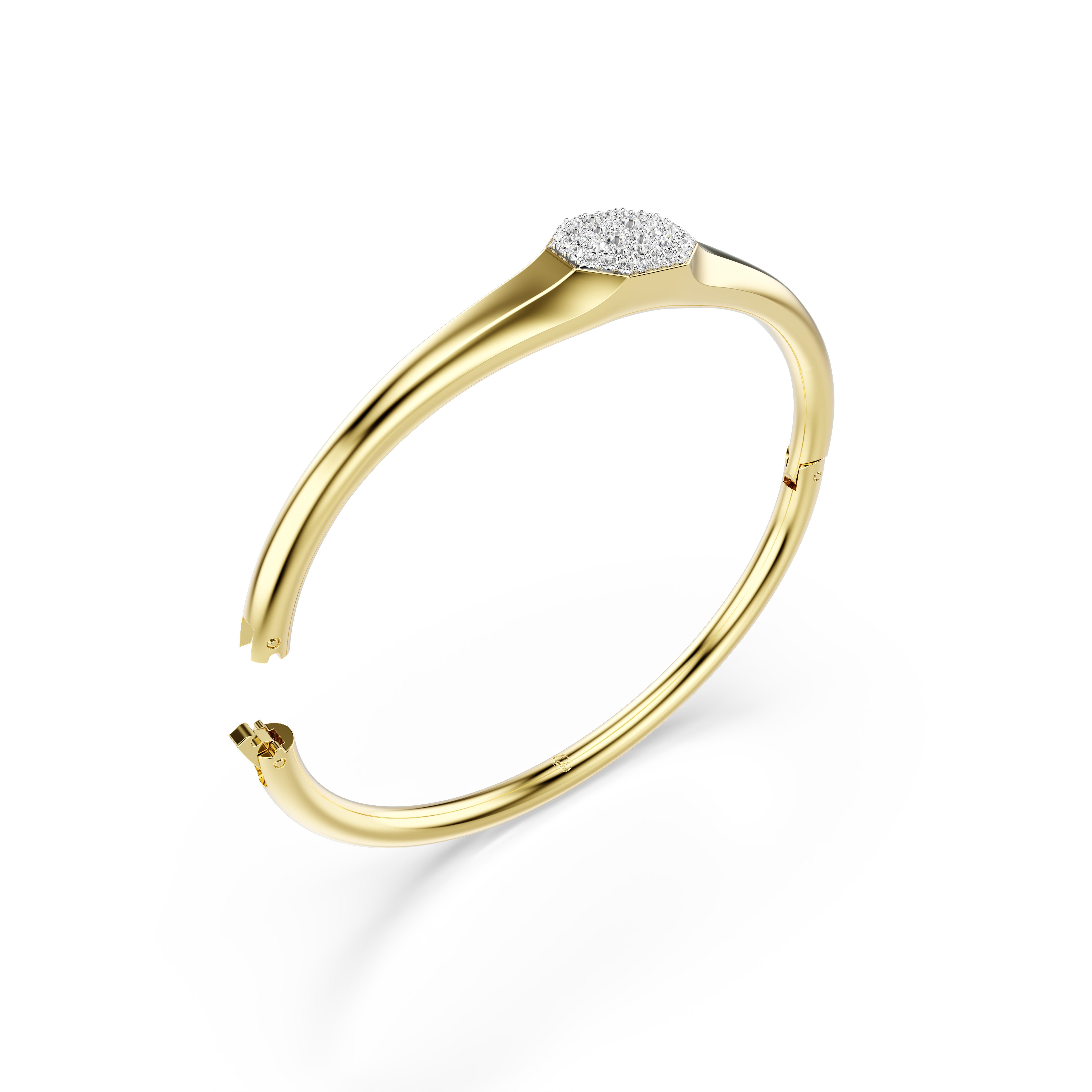 Swarovski Armreif Schmuck Geschenk Dextera Armreif, mit Swarovski® Kristall – Bild 4 von 5