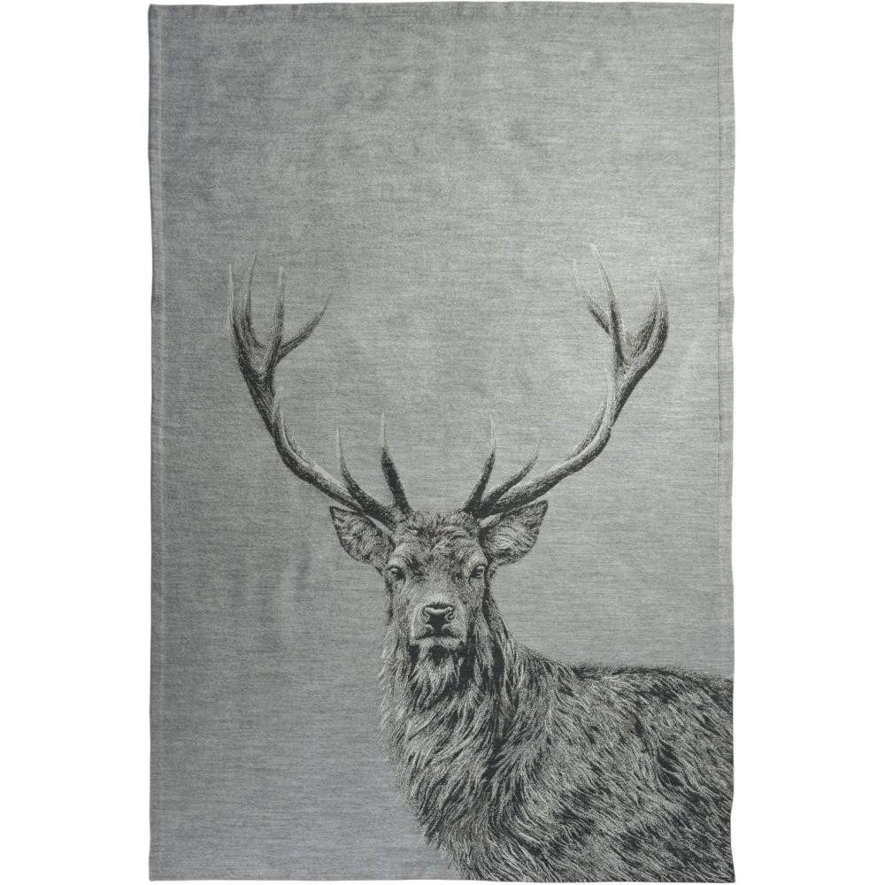 Plaid Big Buck Grau, sander table + home