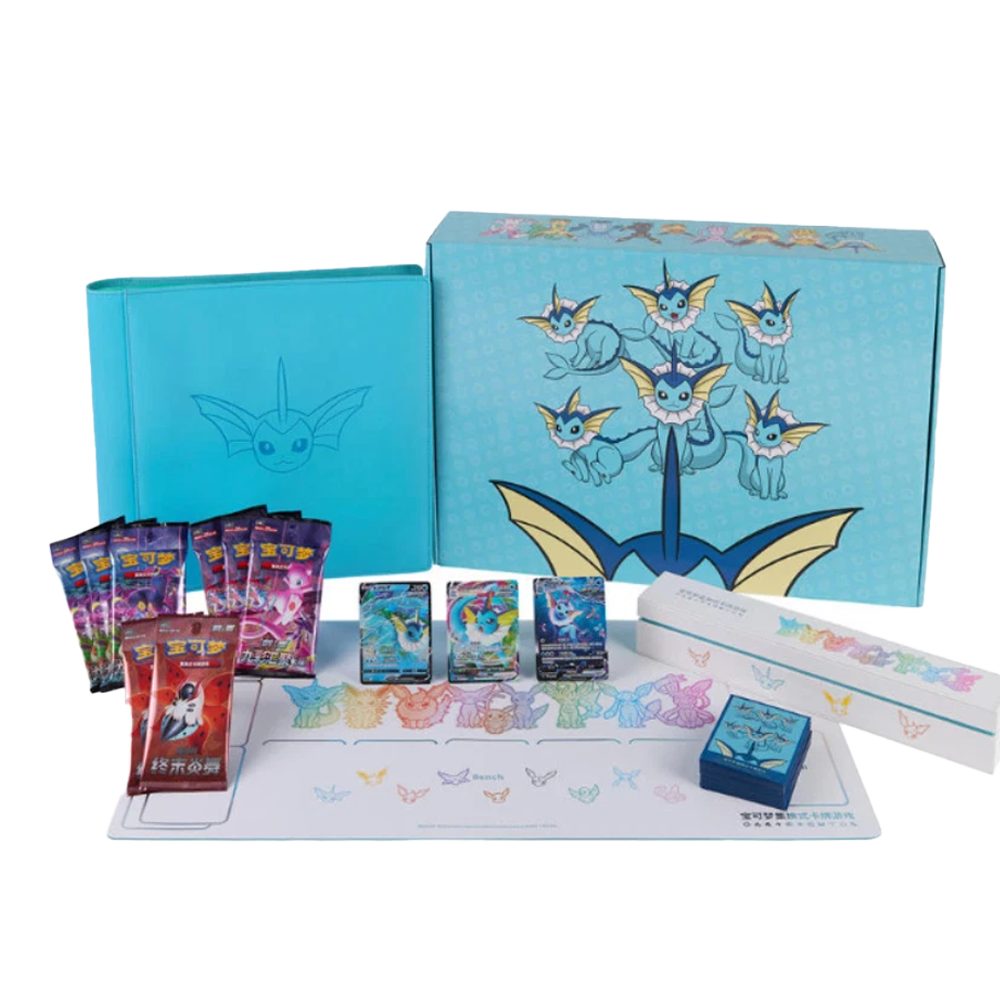 The Pokémon Company Sammelkarte Pokemon Eevee Gx Gift Box Vaporeon Chinesisch