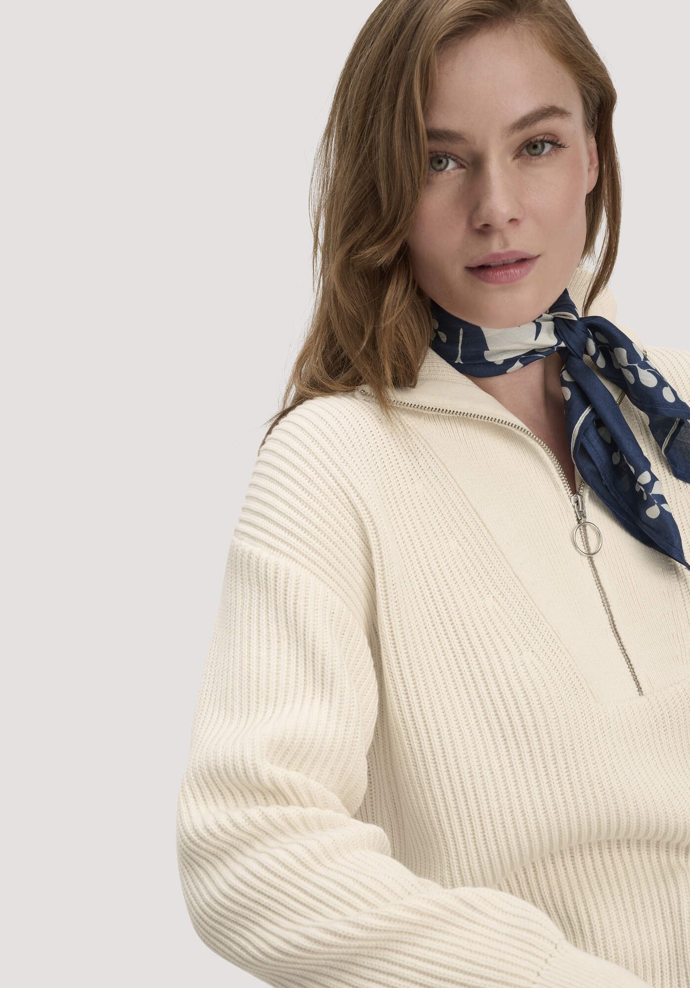 Hessnatur Strickpullover Relaxed aus reiner Bio-Baumwolle (1-tlg)