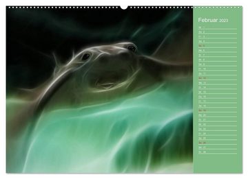 CALVENDO Wandkalender Süsse Tierwelt / Geburtstagskalender (Premium, hochwertiger DIN A2 Wandkalender 2023, Kunstdruck in Hochglanz)