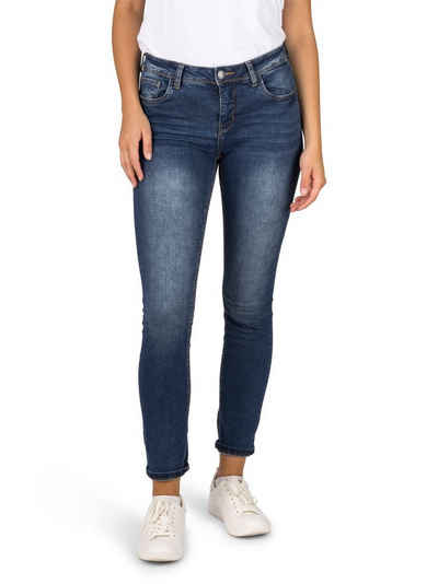 DENIMFY Slim-fit-Jeans Damen Jeanshose DFElla Slim Fit Denim Hose mit Stretch