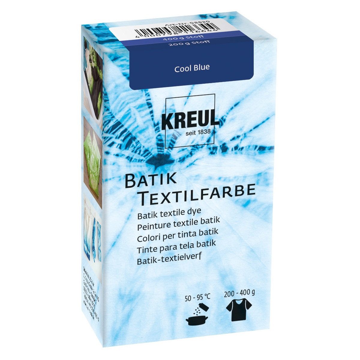 C. KREUL Textilfarbe KREUL Batik-Textilfarbe Cool Blue 70g