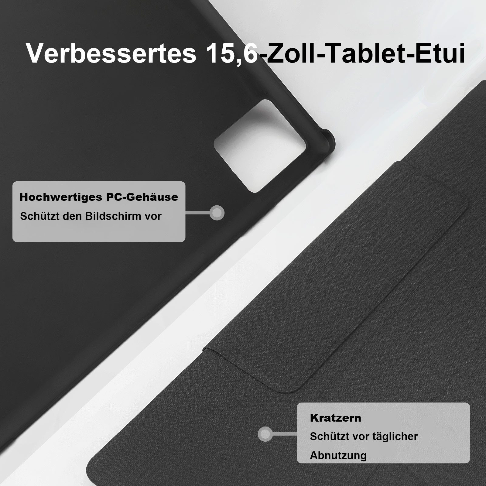 MESWAO Tablet-Hülle Tablet-Hülle für MESWAO B3/B3 Pro 15.6 Zoll 2025 – Bild 4 von 5