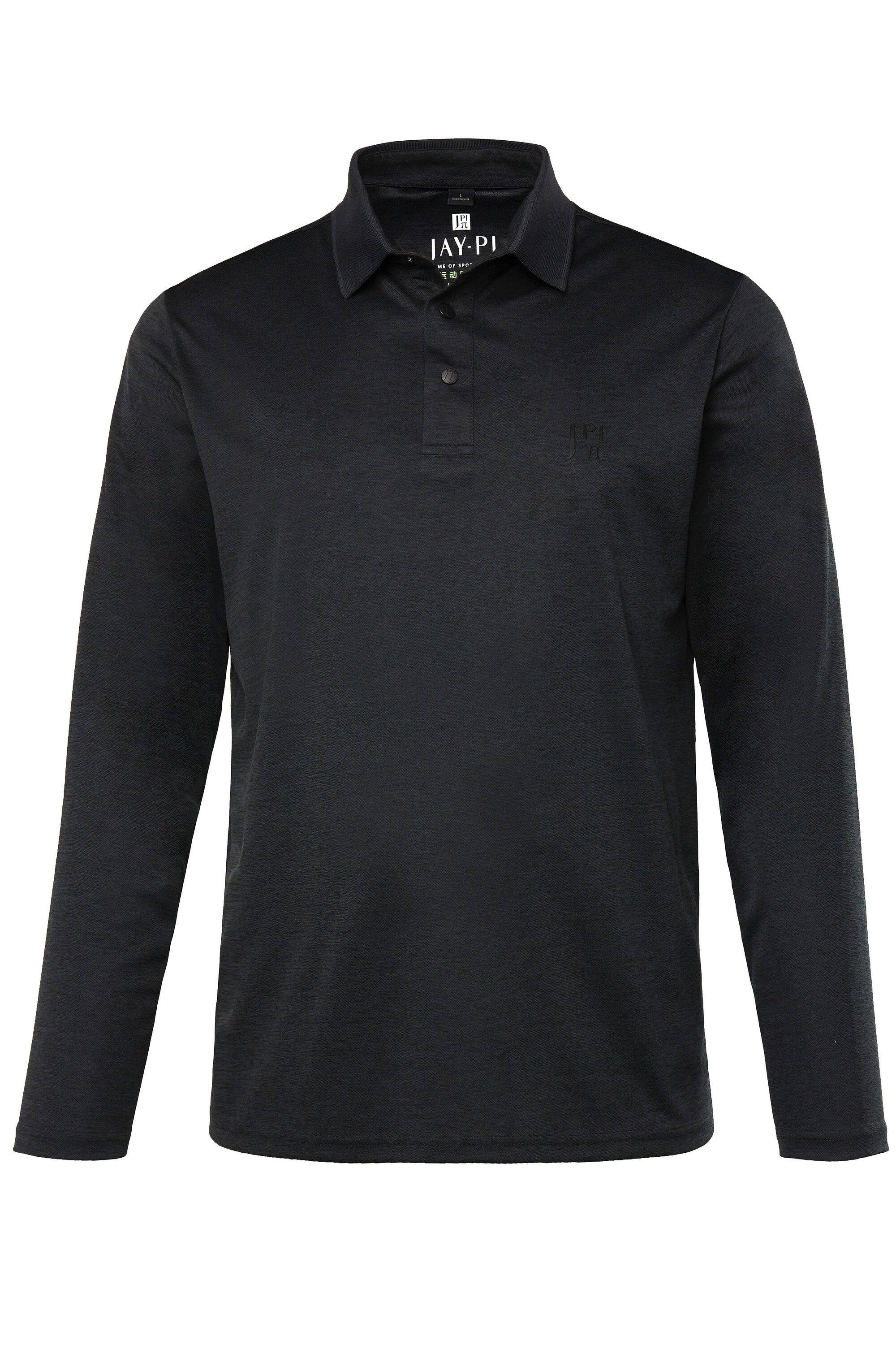 Poloshirt Langarm-Poloshirt Trekking QuickDry