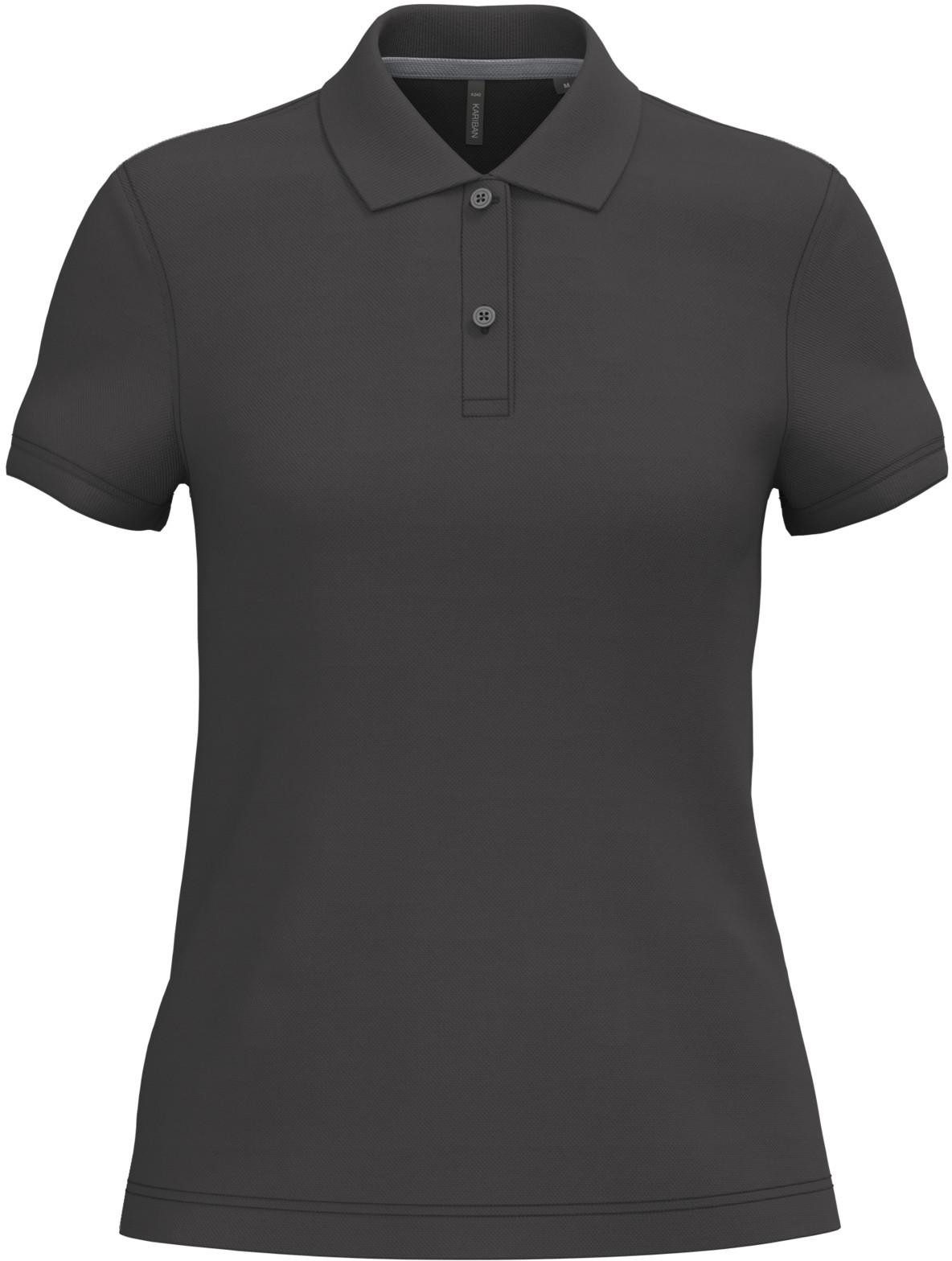 Poloshirt Damen Piqué Poloshirt Kurzarm