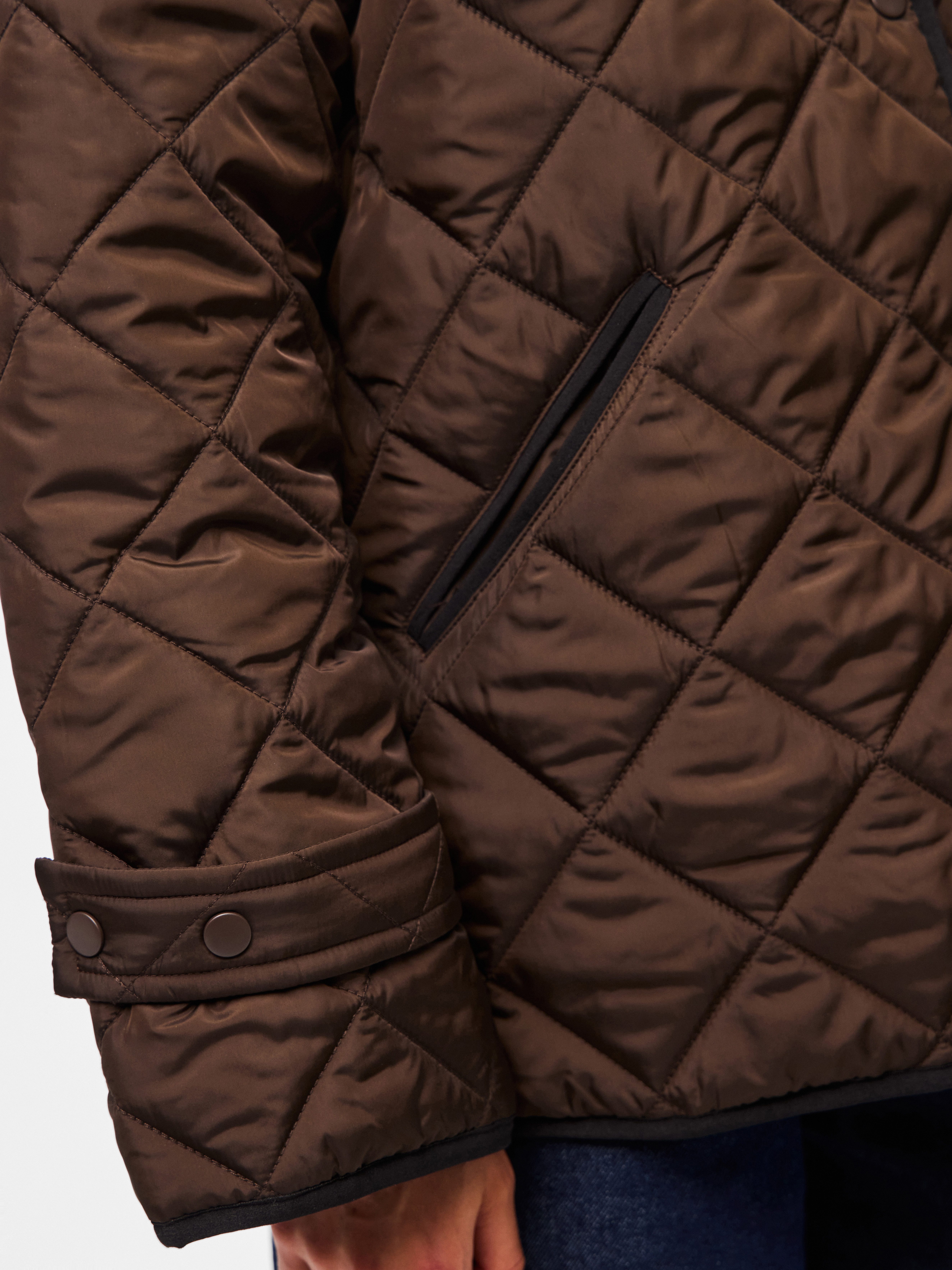 pieces Steppjacke PCEMILY SHORT QUILTED JACKET NOOS BC Kunstfaser