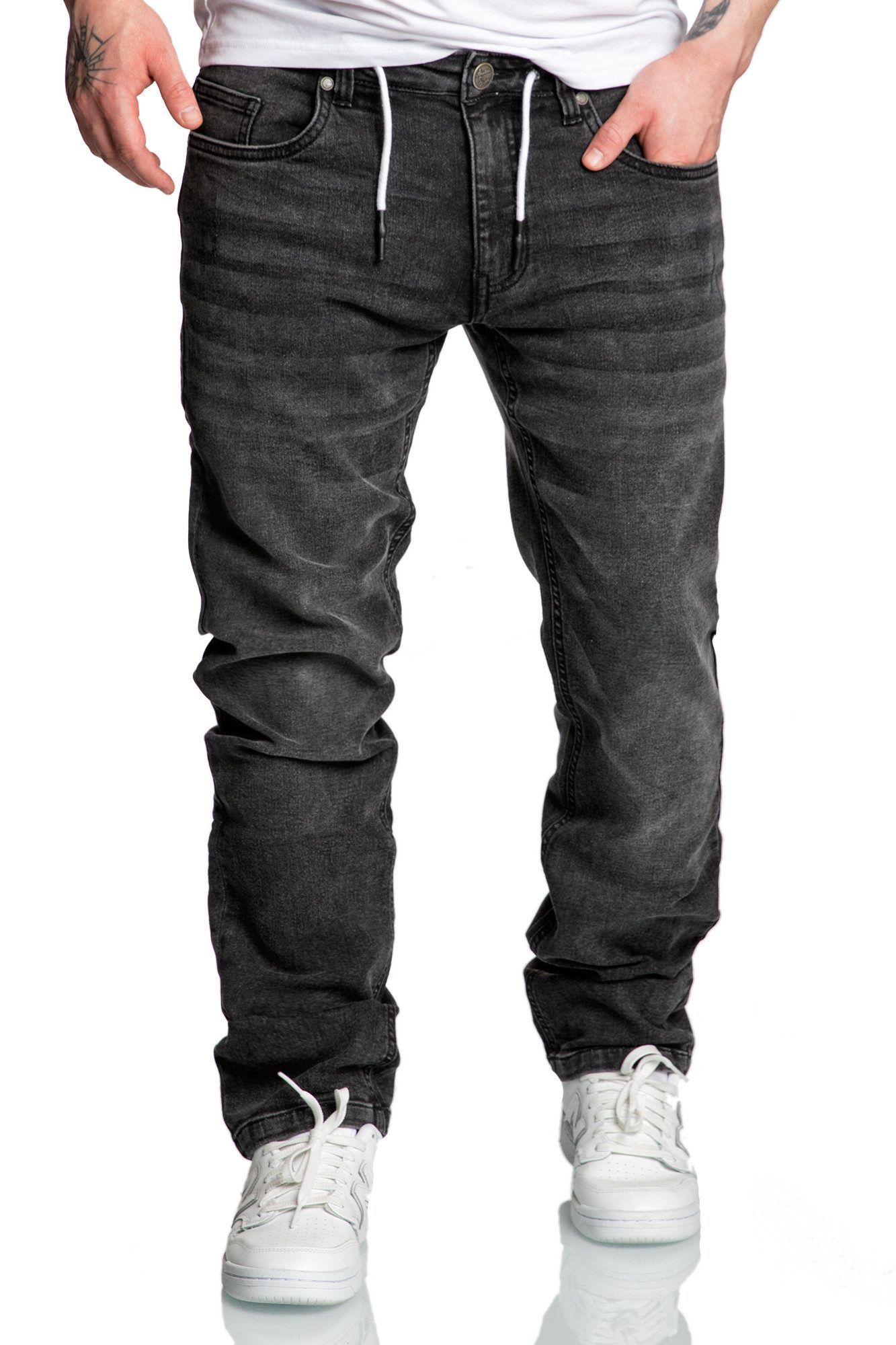 REPUBLIX Gerade Jeans SID Herren Sweathose günstig online kaufen