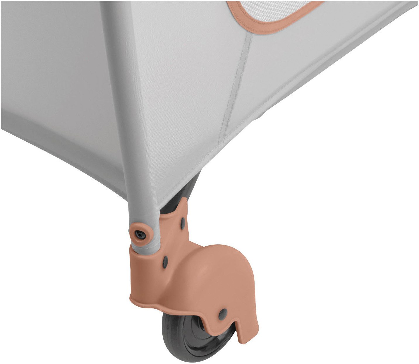 Hauck Baby-Reisebett Sleep N Play Go Plus, Dusty Cork, mit integrierten Räd günstig online kaufen