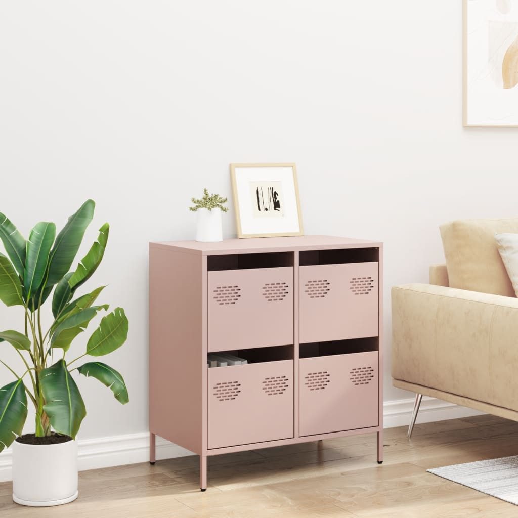 vidaXL Sideboard Sideboard Rosa 68x39x73,5 cm günstig online kaufen