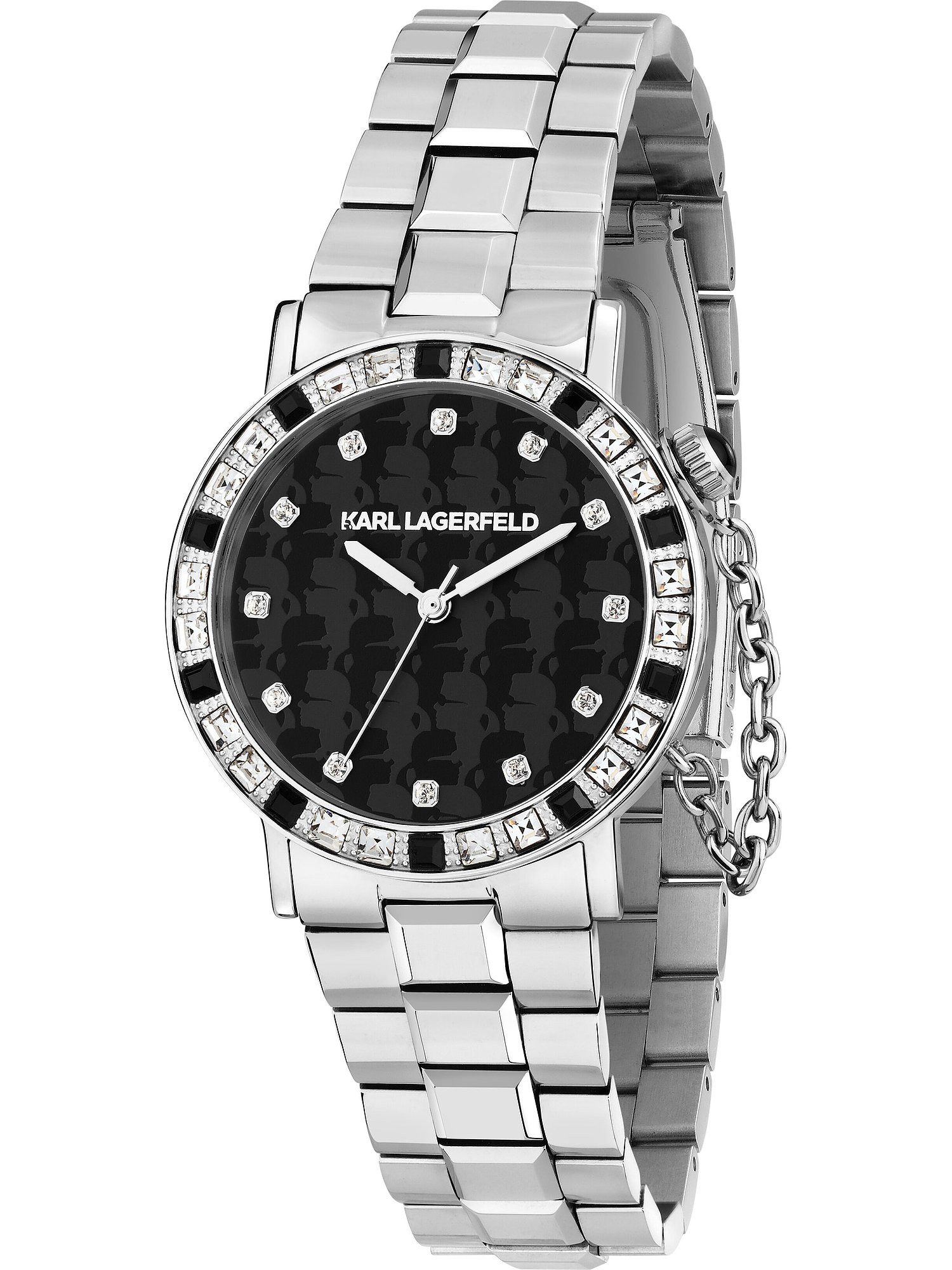Quarzuhr Karl Lagerfeld Damen-Uhren Analog Quarz
