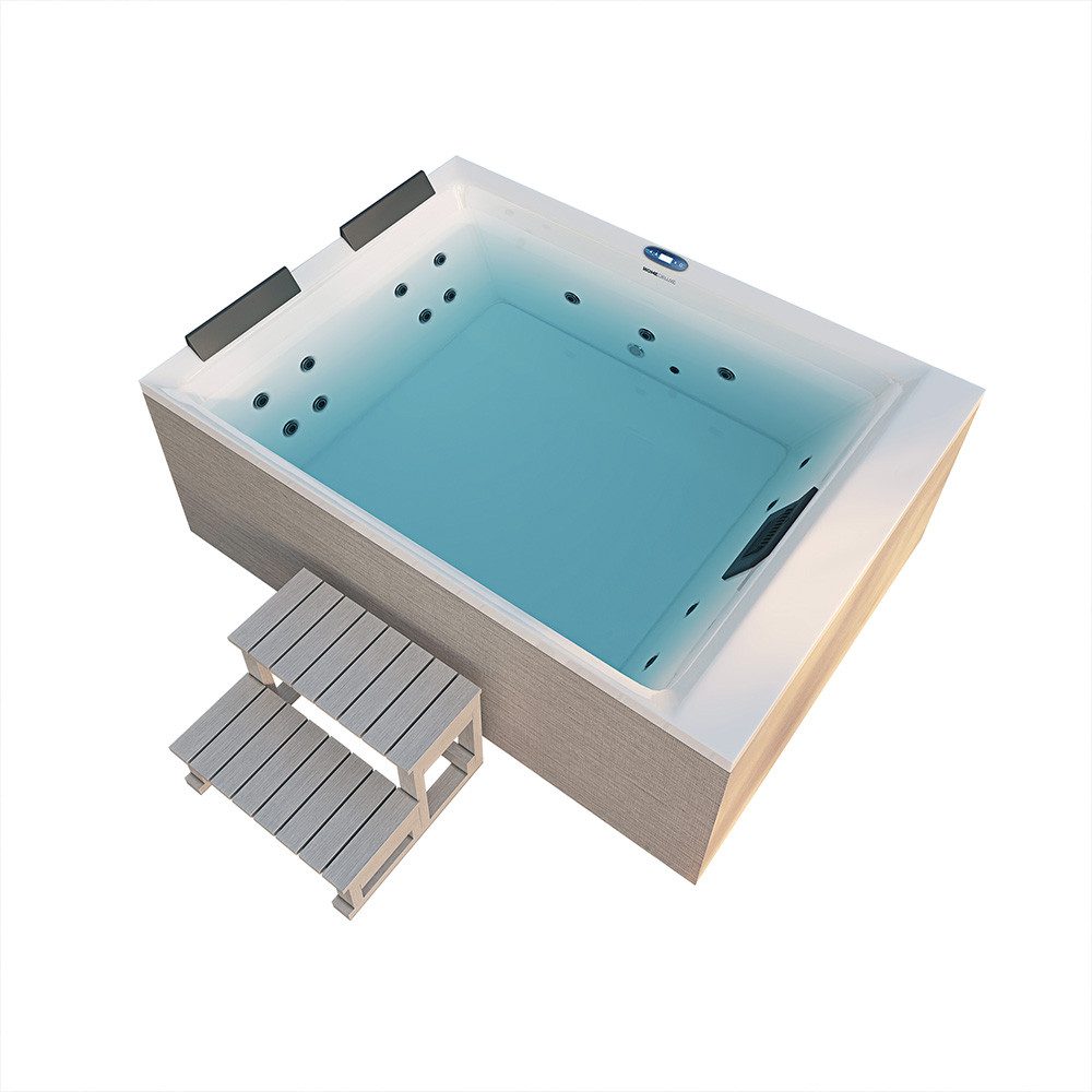 HOME DELUXE Whirlpool Outdoor Whirlpool NIMBUS, (3-tlg) günstig online kaufen