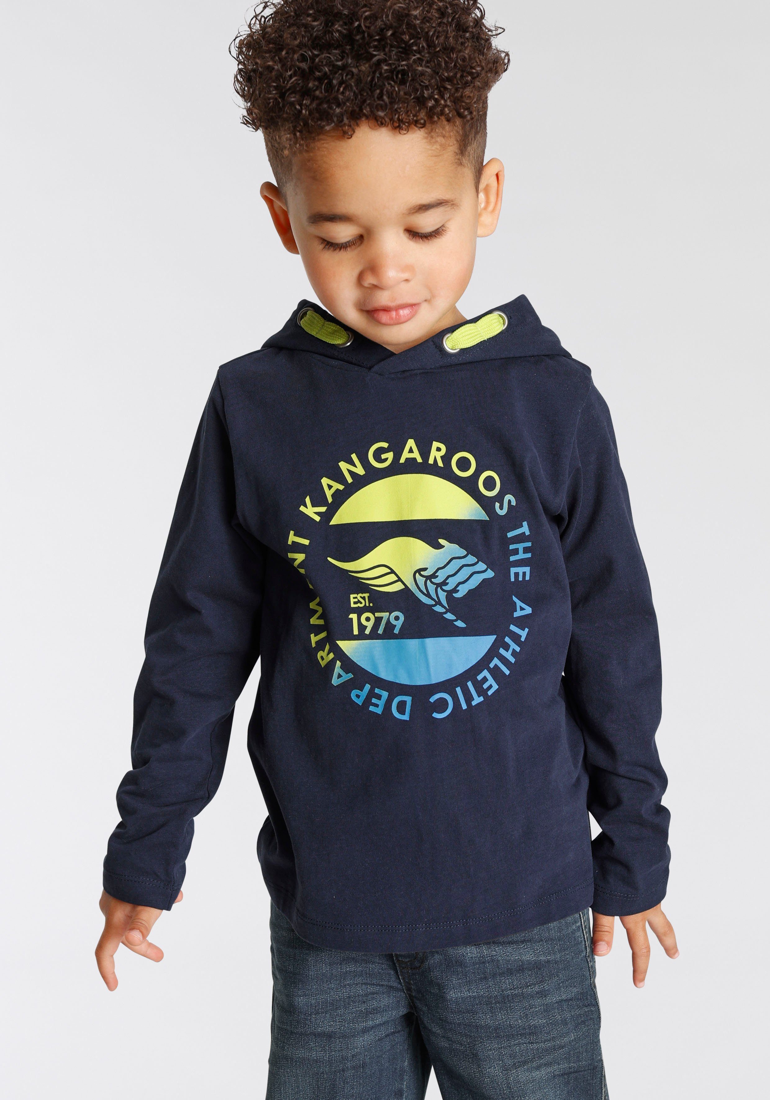 für Jungen Kapuzenshirt, kleine KangaROOS