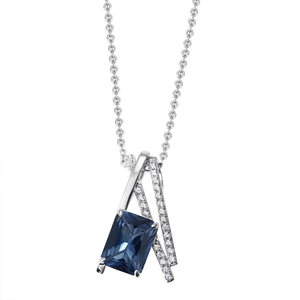 Reflexion Diamonds Silberkette 925, Anhänger mit günstig online kaufen