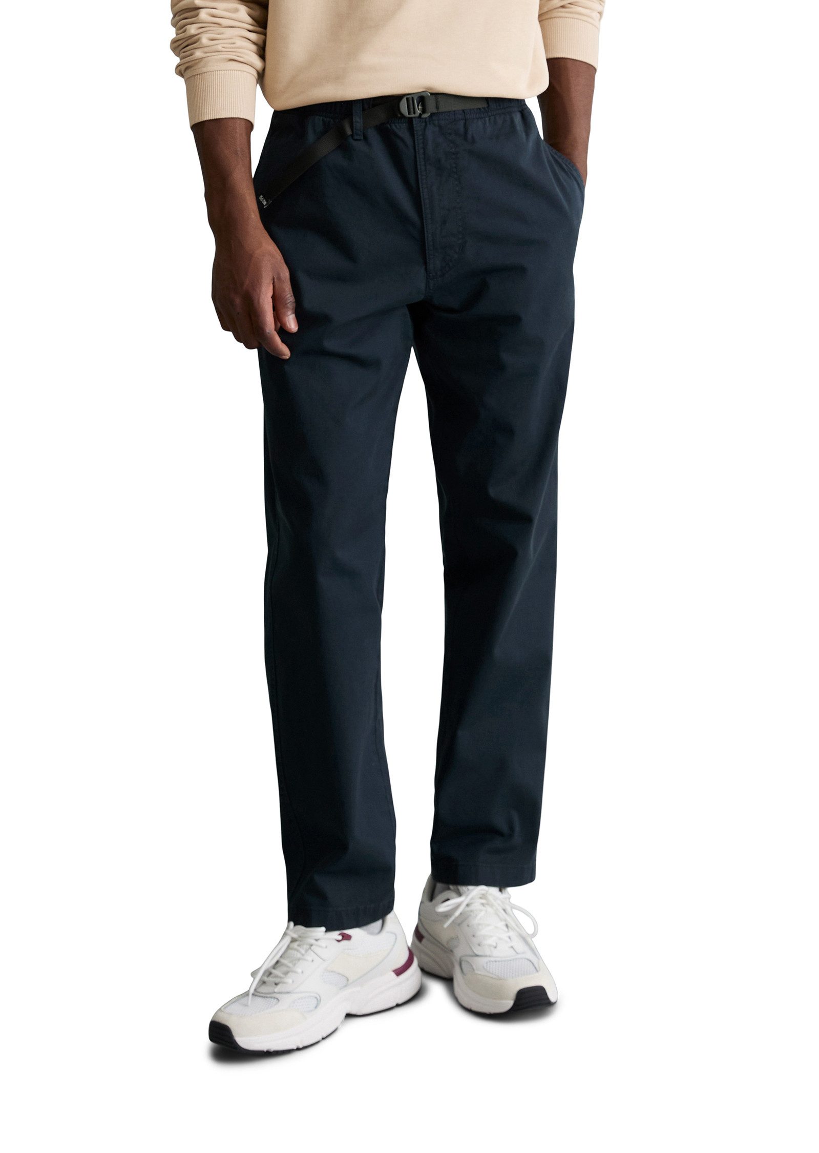 Marc O'Polo DENIM Chinohose mit integriertem Gürtel