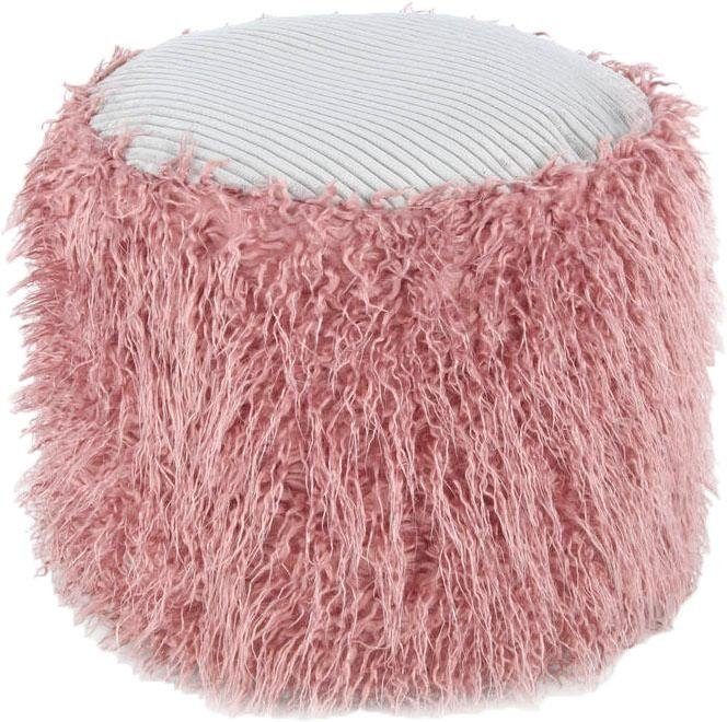 Kayoom Pouf Fellpouf Bobtail 125, Fellhocker günstig online kaufen