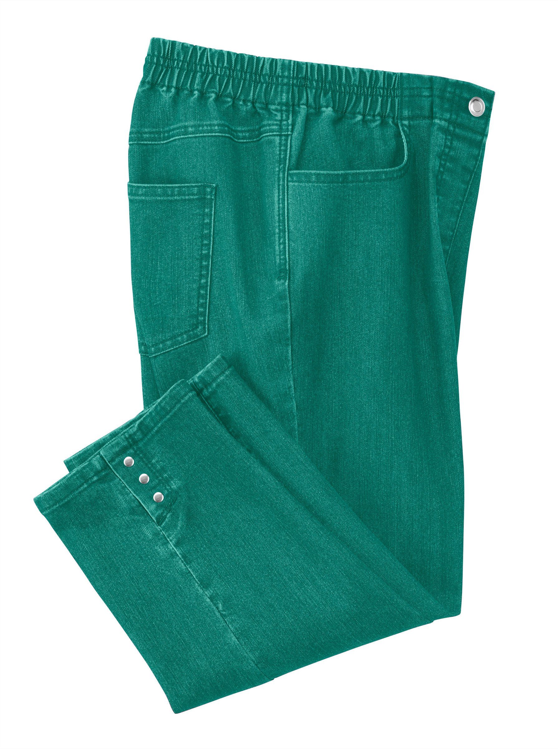 WEIDEN Jeansshorts smaragd WITT