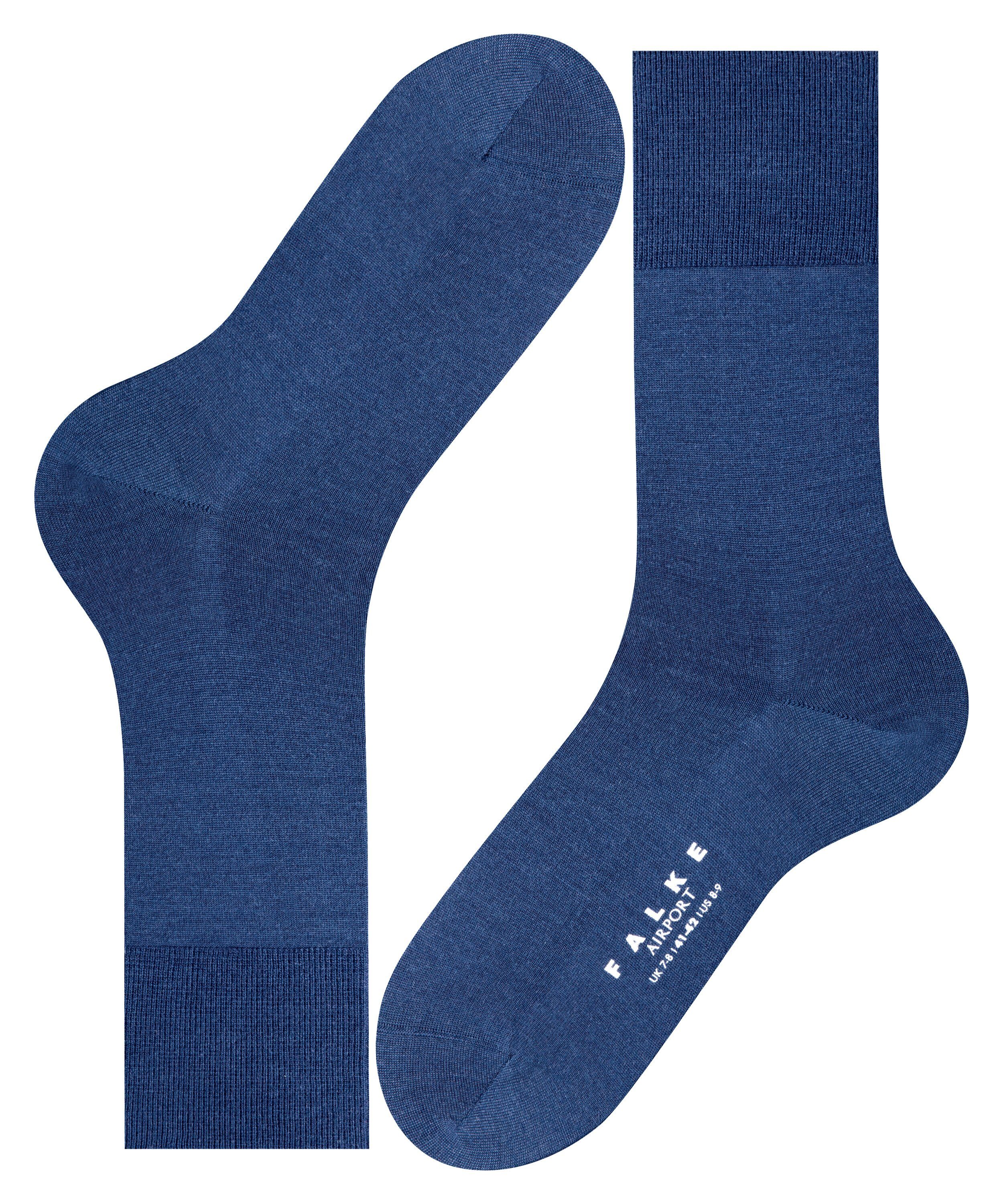(6000) Airport Socken blue royal (1-Paar) FALKE