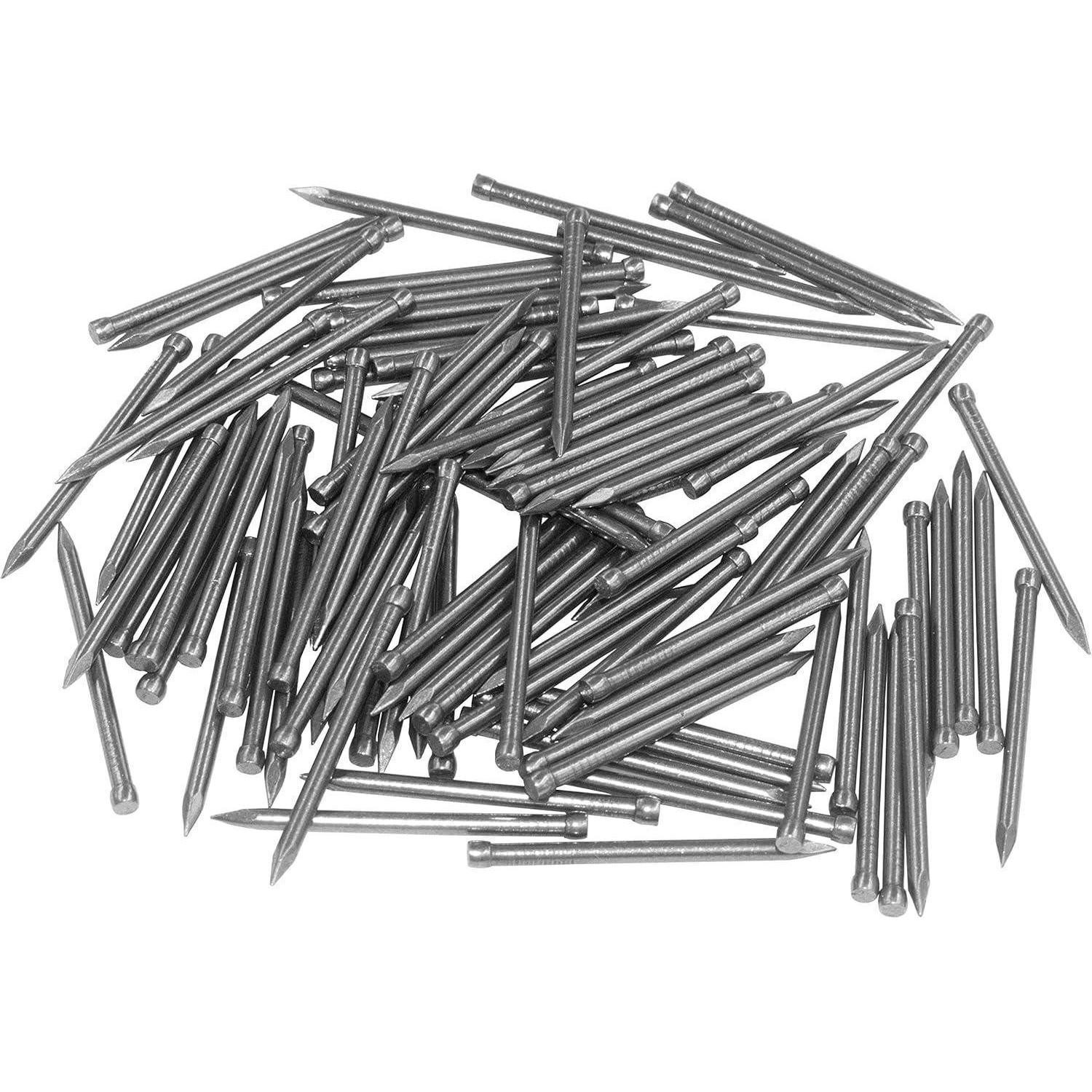 LuxusKollektion Stahlnagel Nagelset Carbonstahl verzinkt 35mm 100 Stk