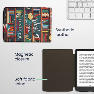 kwmobile E-Reader-Hülle Klapphülle für Pocketbook InkPad Color 3, Hülle eReader
