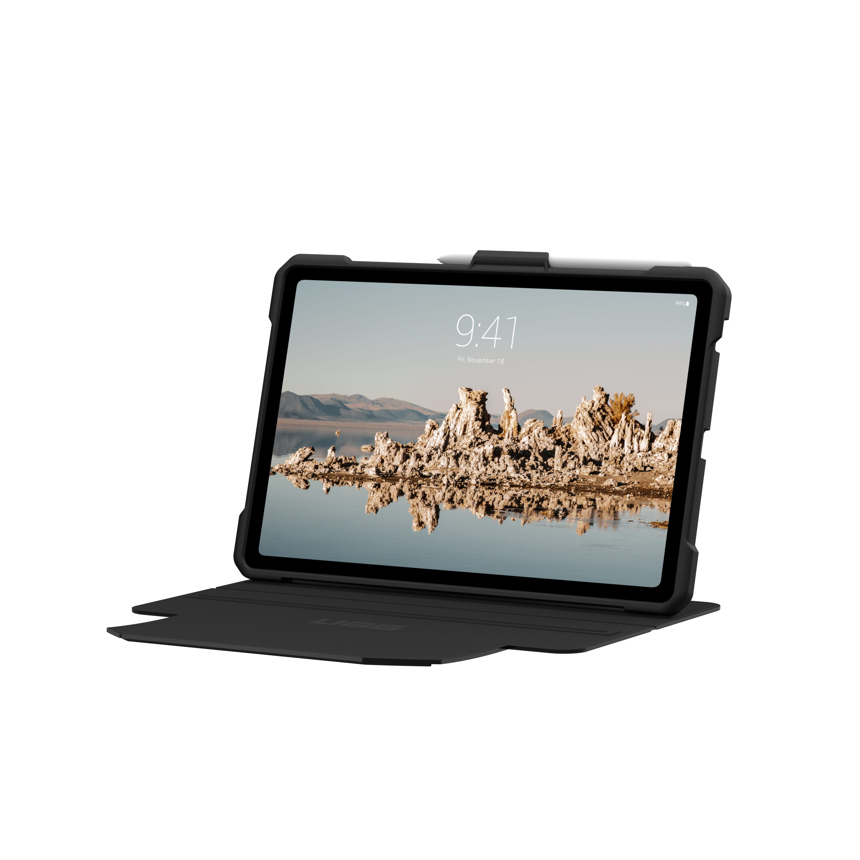 Urban Armor Gear Tablet-Hülle Samsung Galaxy Tab S9 FE, "Designed for Samsung" zertifiziert, S-Pen kompatibel