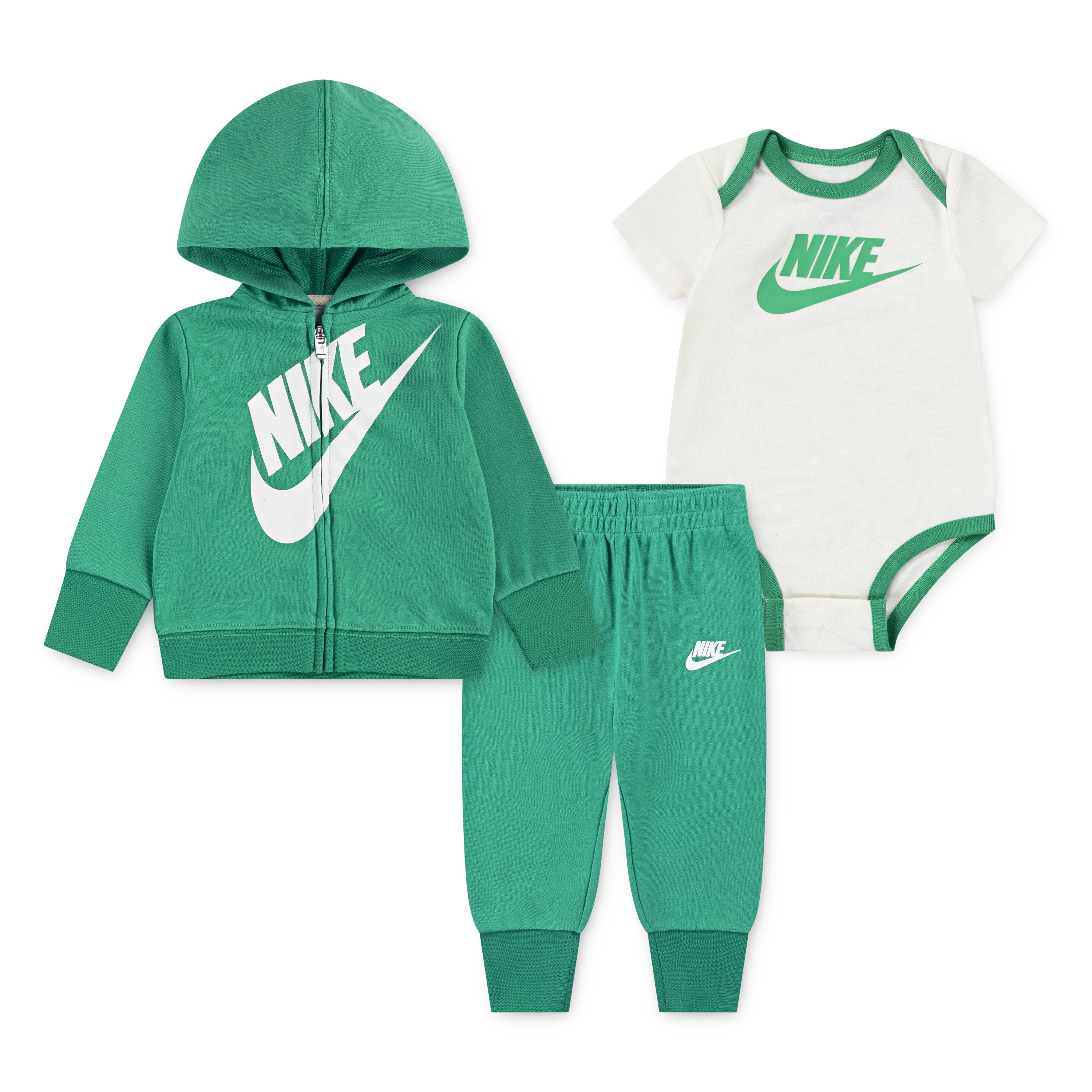 Nike Sportswear Neugeborenen-Geschenkset NKN SUSTAINABLE 3PC FZ SET (Set, 3-tlg) für Babys