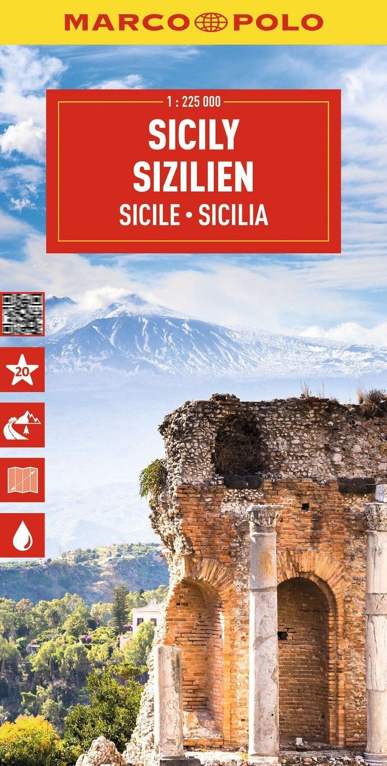 MARCO POLO Reisekarte Italien 14 Sizilien 1:225.000 / Marco Polo