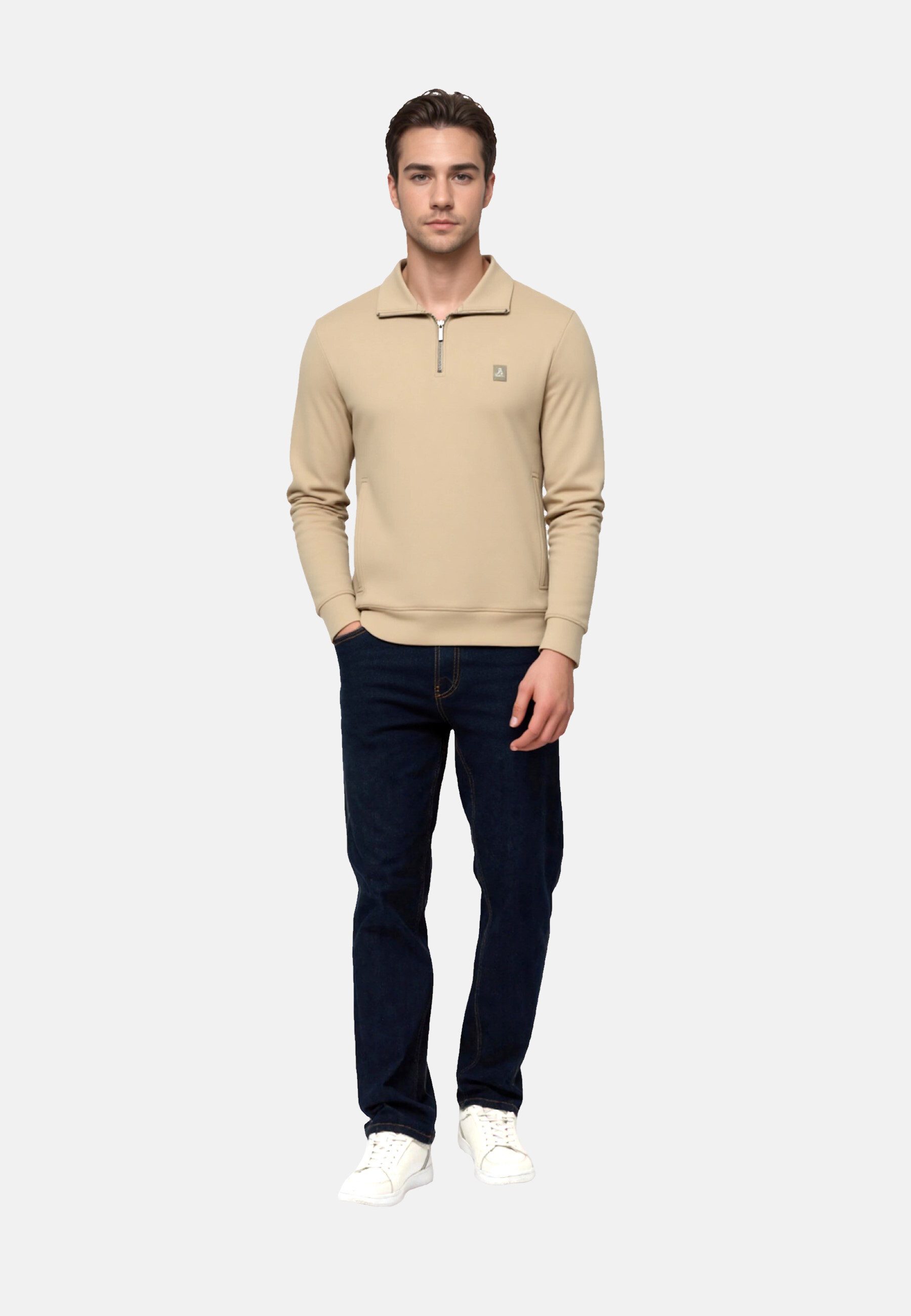 Key Largo Troyer Sweatshirt KLNICK Pullover Troyer (1-tlg)