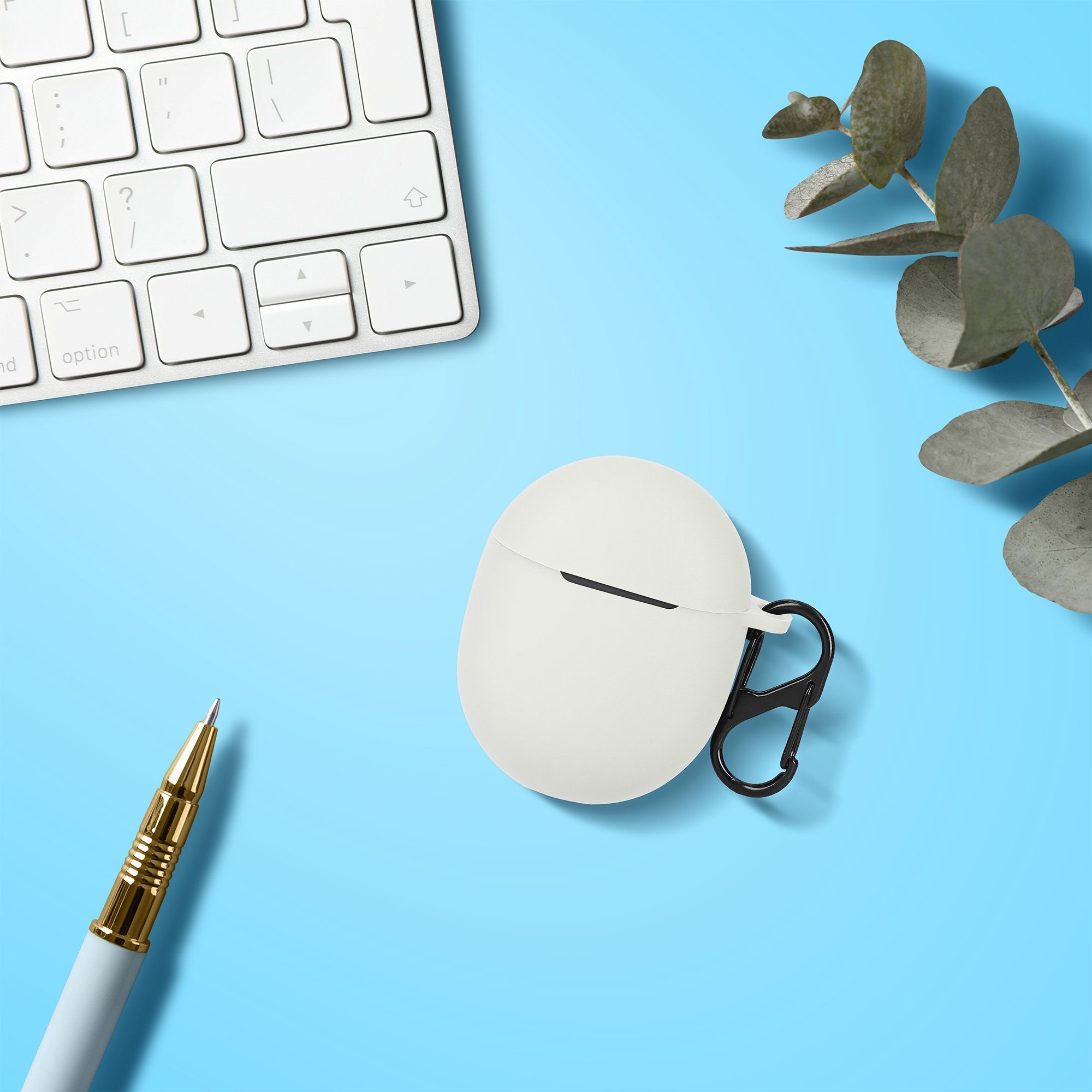 kwmobile Etui Hülle für Google Pixel Buds Pro, Silikon Schutzhülle Etui Cas günstig online kaufen