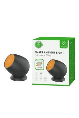 WOOX LED Solarleuchte WOOX R5145 Smart Ambient Light, Farbwechsler, Farbkelvin: 3000K ~ 6500K, RGB+CCT
