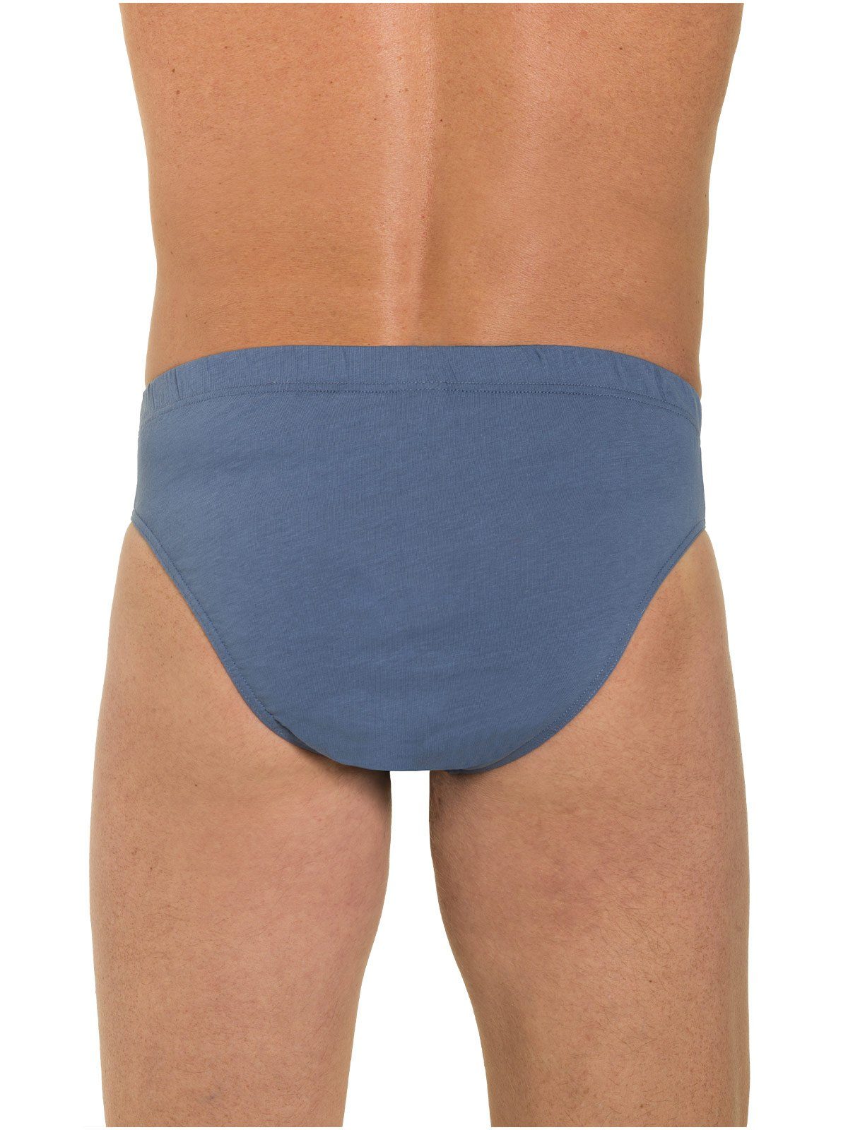 KUMPF Slip Herren Slip (Stück, Cotton stahl Bio 1-St) 