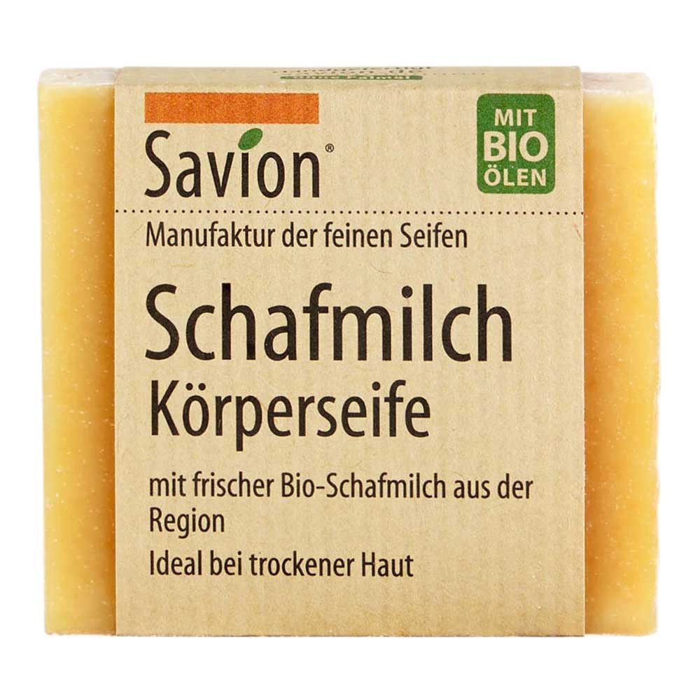 Savion Handseife Körperseife - Schafmilch 80g