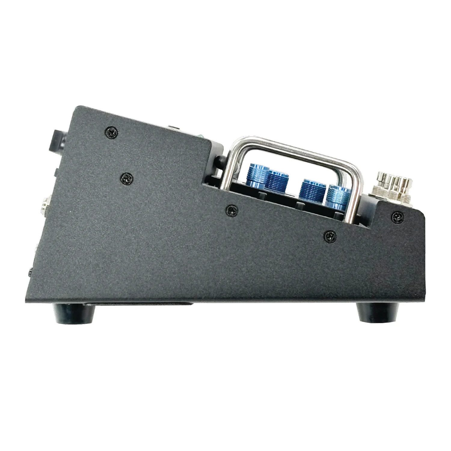 Elite Acoustics Elite Acoustics Digitalmixer-Pedal StompMix X6 mit Kabel Digitales Aufnahmegerät (Vorteils-Set mit Klinkenkabel)