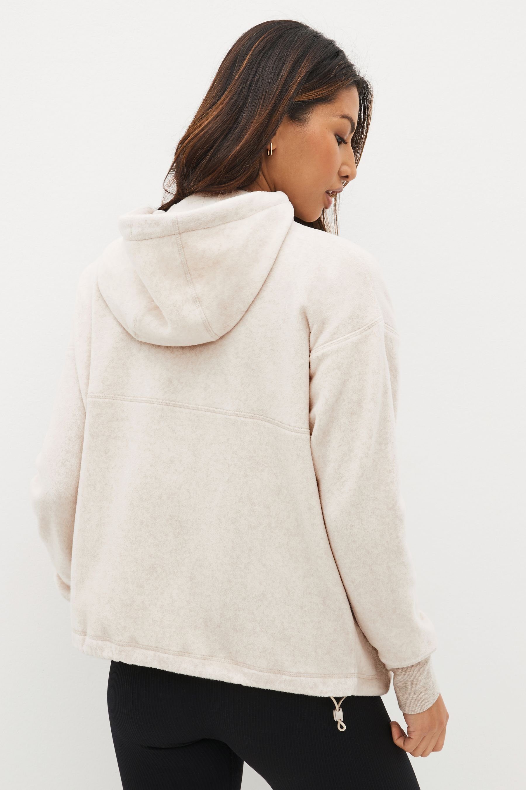 Next Kapuzensweatshirt Fleece-Kapuzensweatshirt (1-tlg) günstig online kaufen