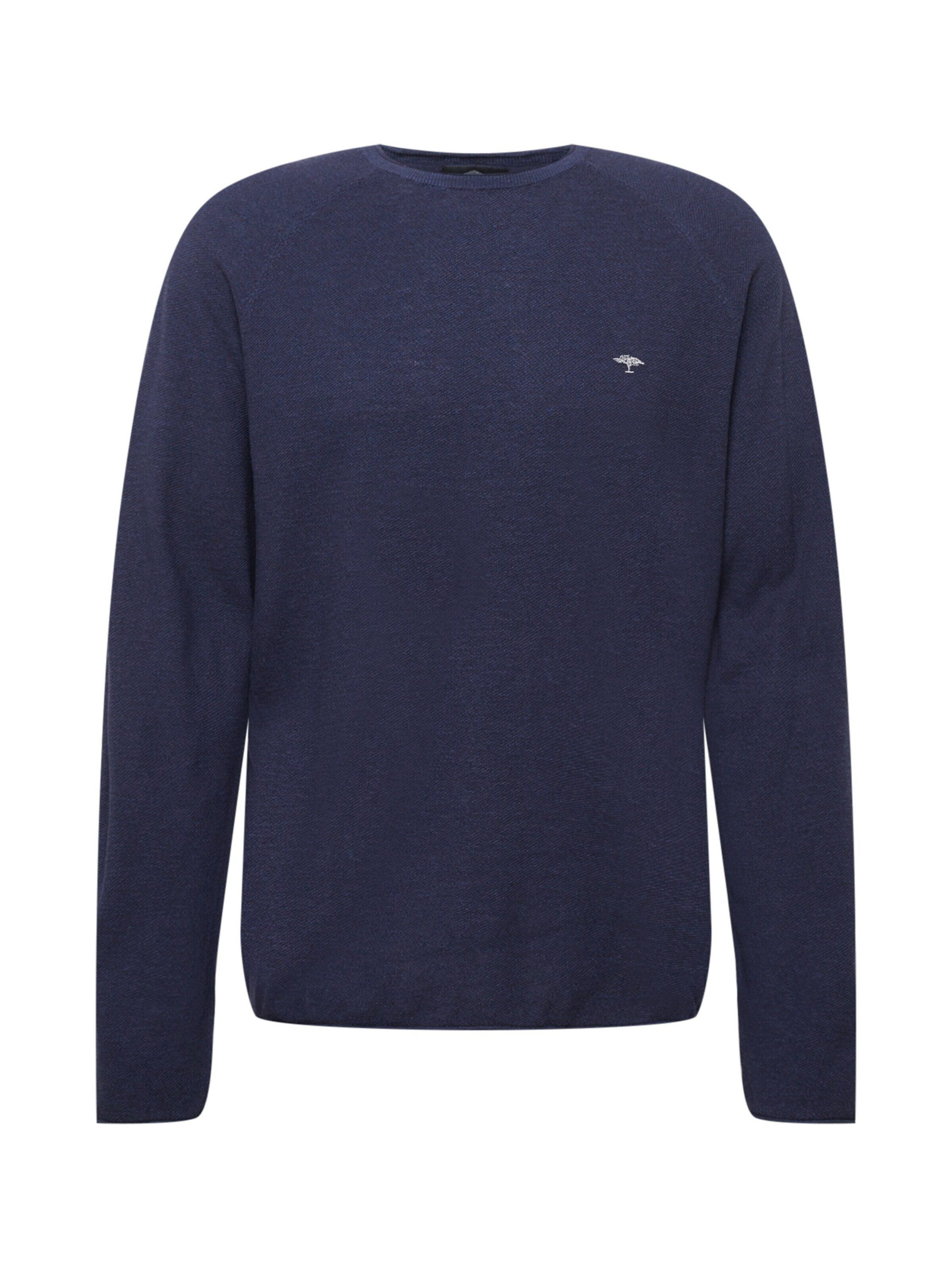 FYNCH-HATTON Pullover Baumwoll-Kaschmir Mix - Rundhals Basic