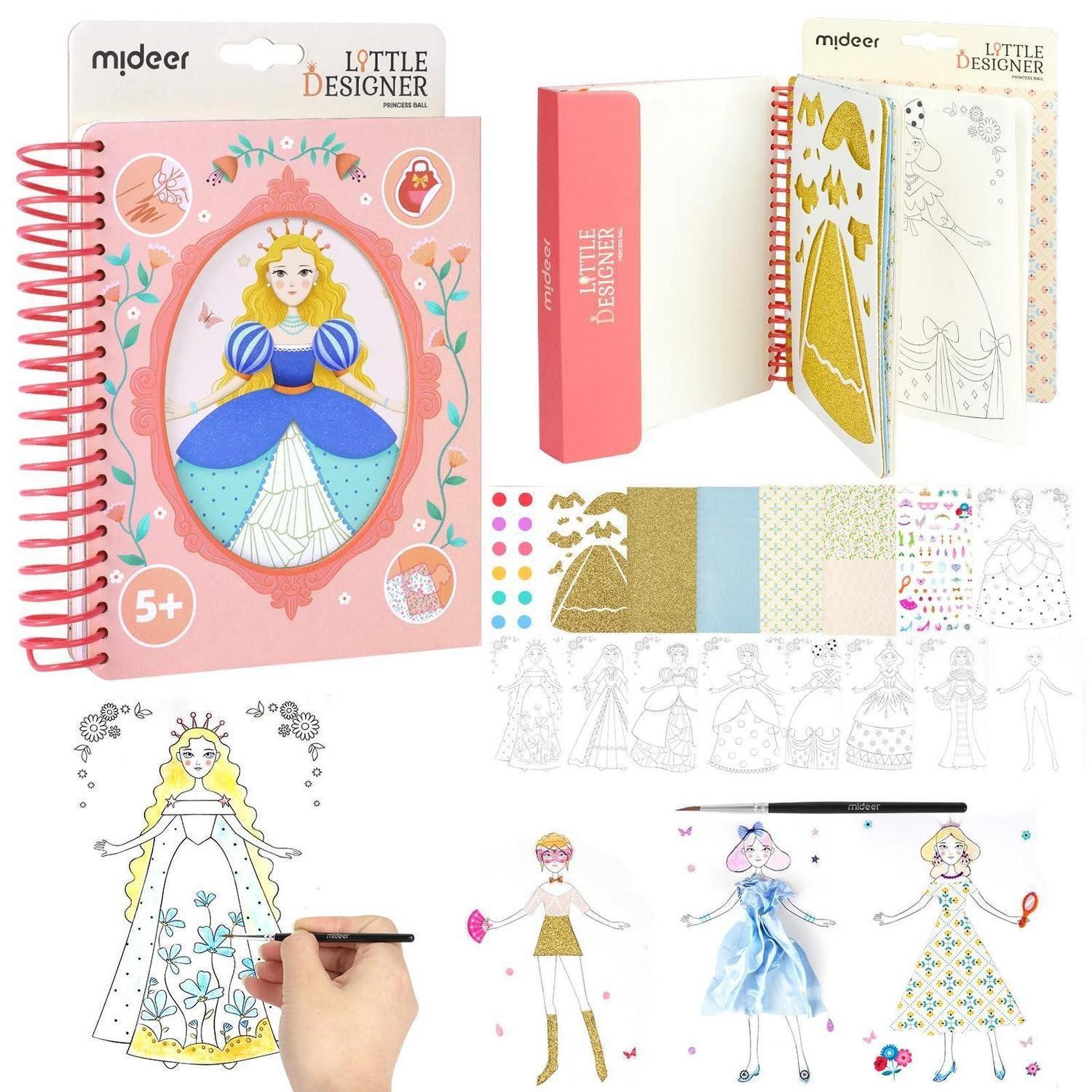 LuxusKollektion Kreativset Anziehspiel Prinzessin Schminkset DIY Bastelset