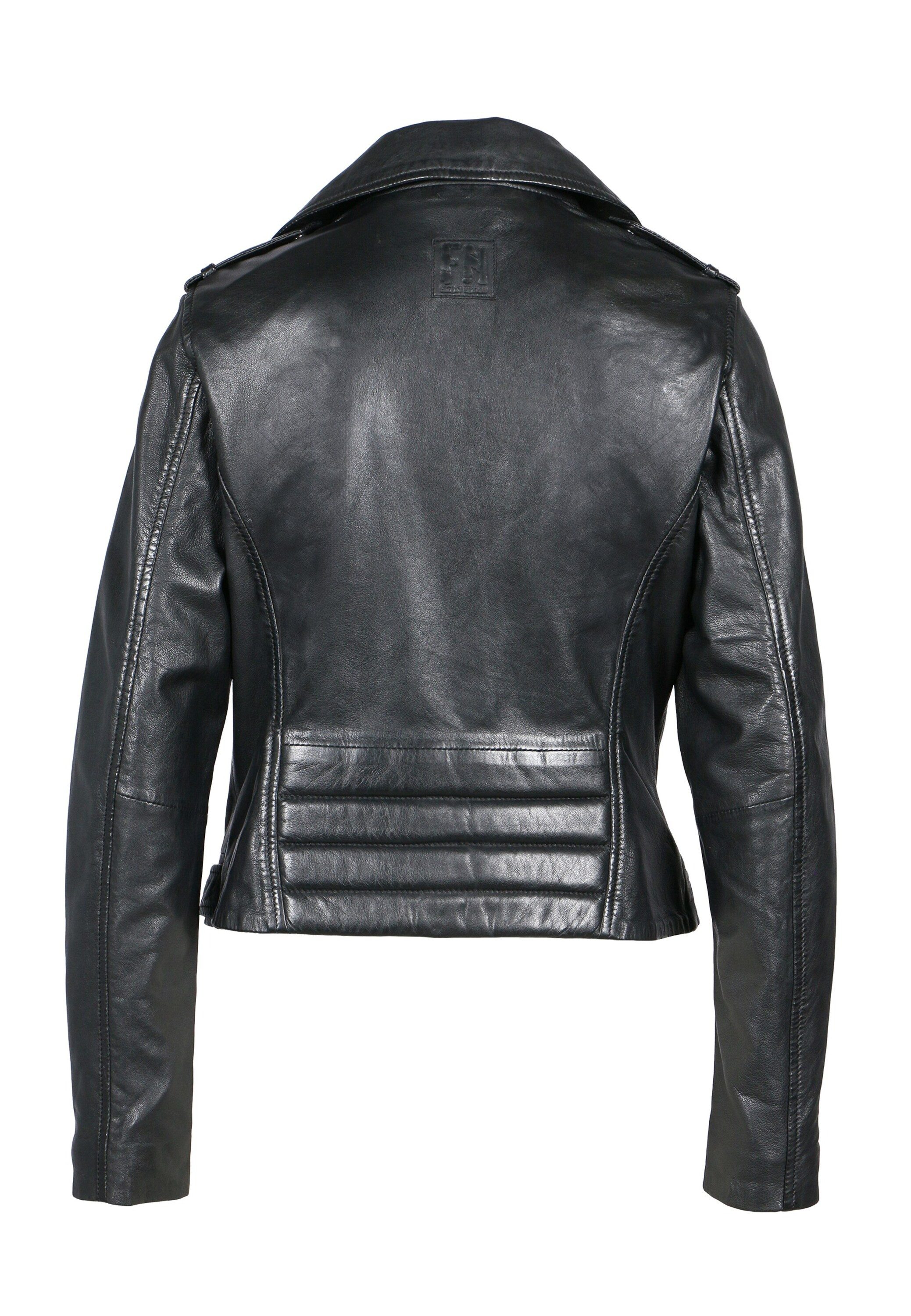 Freaky Nation Lederjacke Stine (1-St) günstig online kaufen