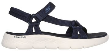 Skechers GO WALK FLEX SANDAL-SUBLIME-X Sandale, Sommerschuh, Sandalette, Klettschuh, mit Goga Mat Footbed