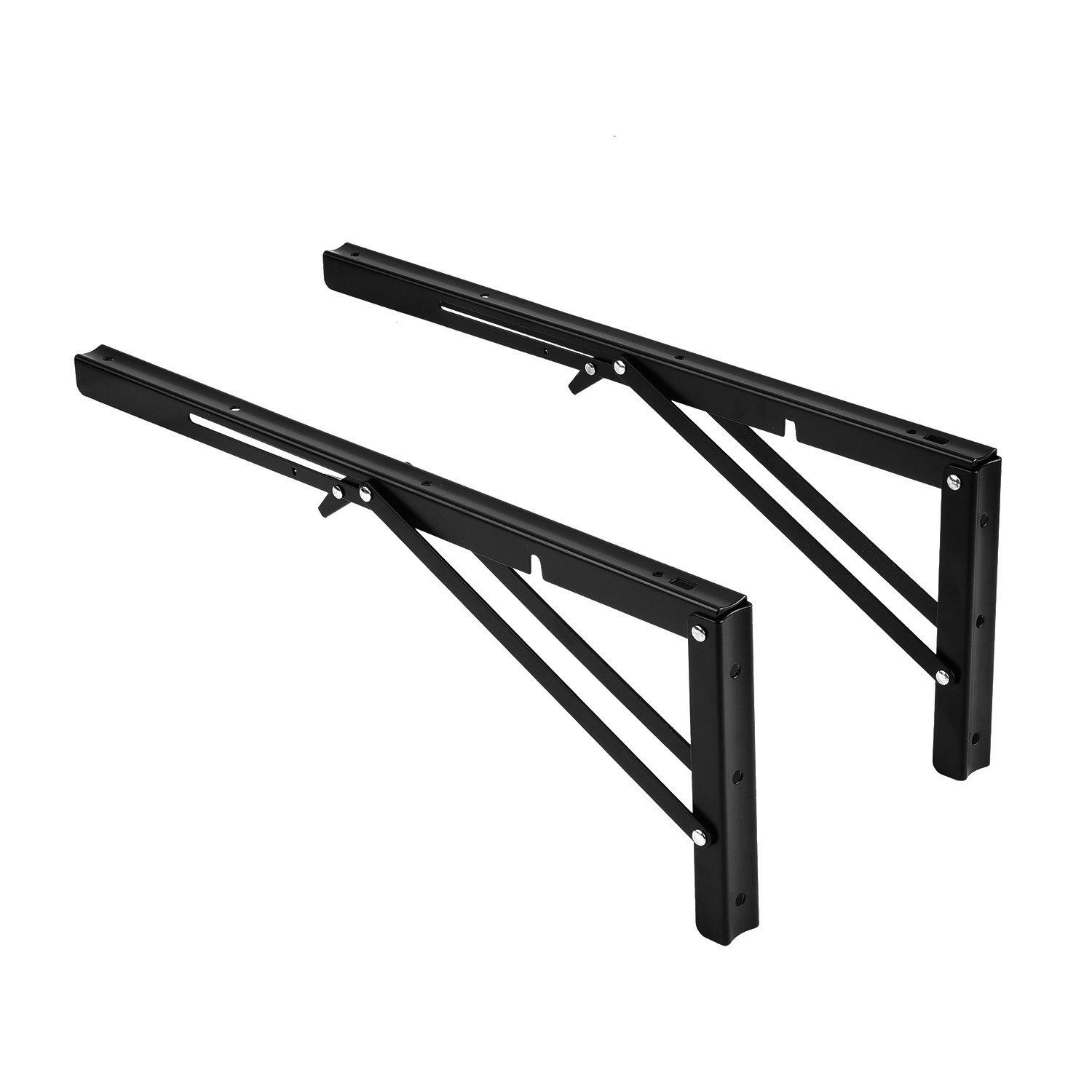 Maclean Wandhalter MC-196 Klappbarer Halter für Wandregal bis 50 kg, min. 350 mm, max. 700 mm