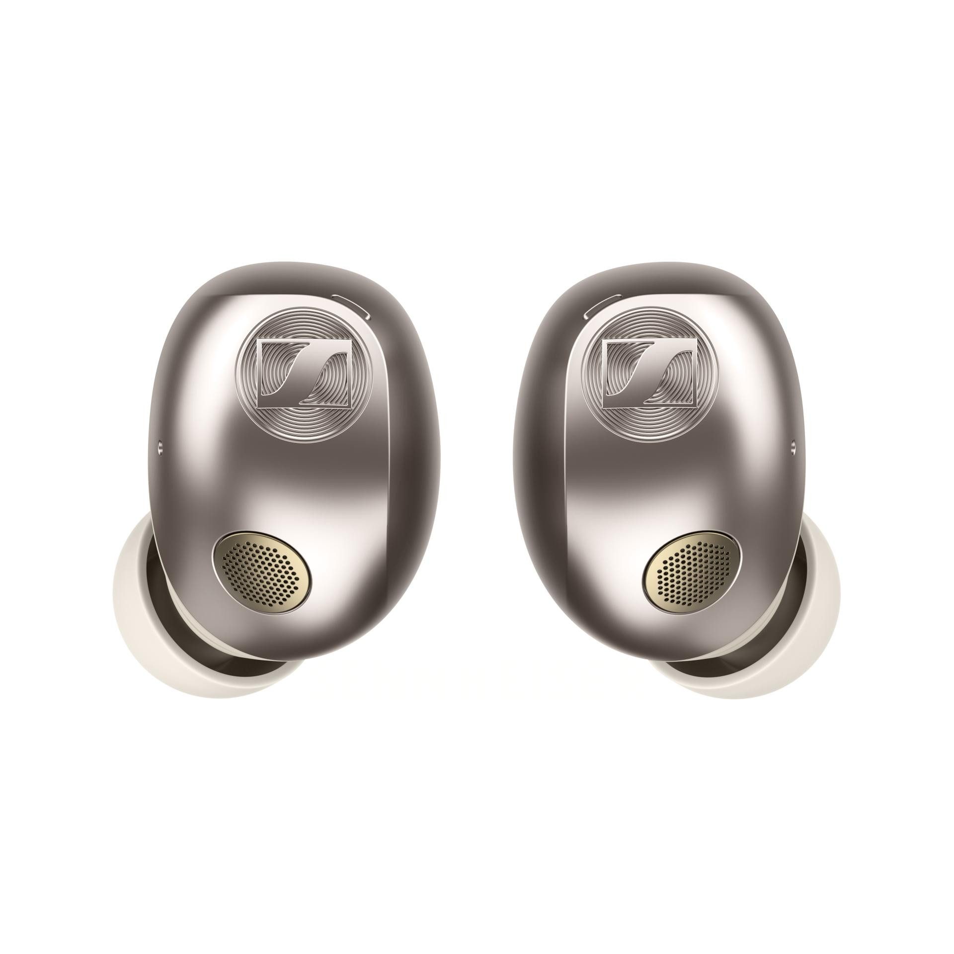 Sennheiser MOMENTUM True Wireless 5 – Cream wireless Kopfhörer (Adaptive Noise Cancellation, Bluetooth)