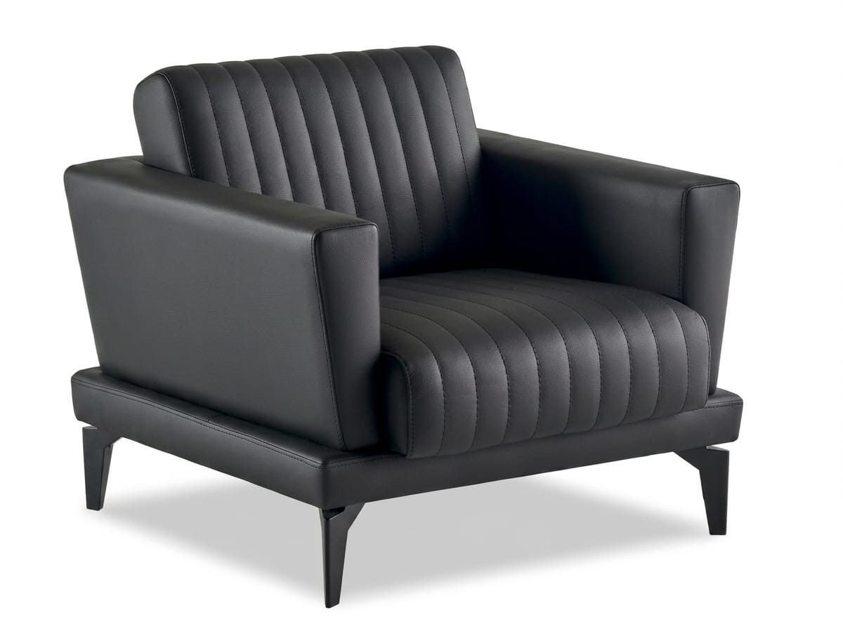 Xlmoebel Cocktailsessel Sessel Moderner Designer Stück Schwarz Büromöbel Wohnzimmer (1-St., 1-tlg)