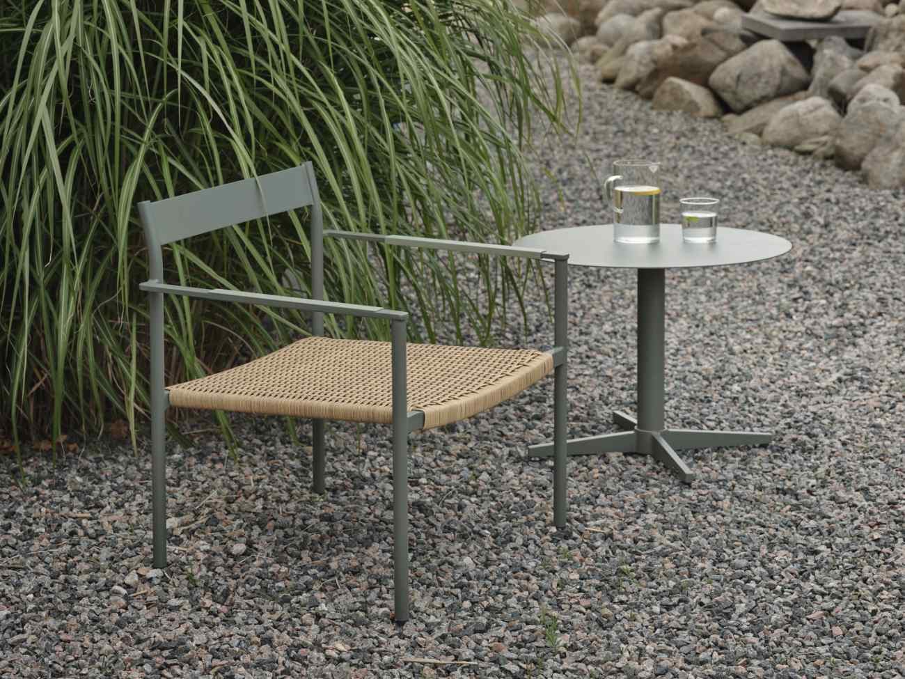 Brafab Couchtisch Mill Ø75 cm, Nordic Green