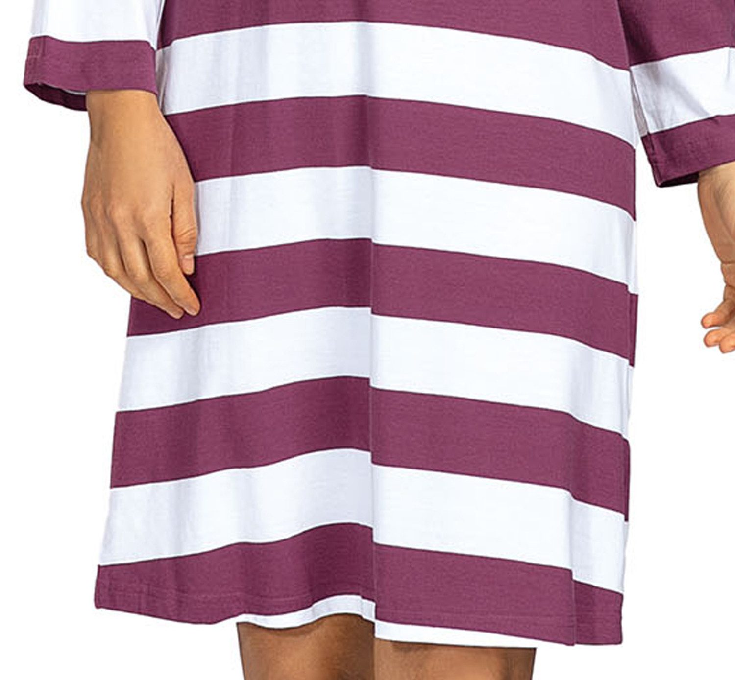 comtessa Nachthemd Iceberg Buddies (1-tlg., 1-teilig) Mädchen Sleepshirt lang Pyjama Langarm Baumwolle