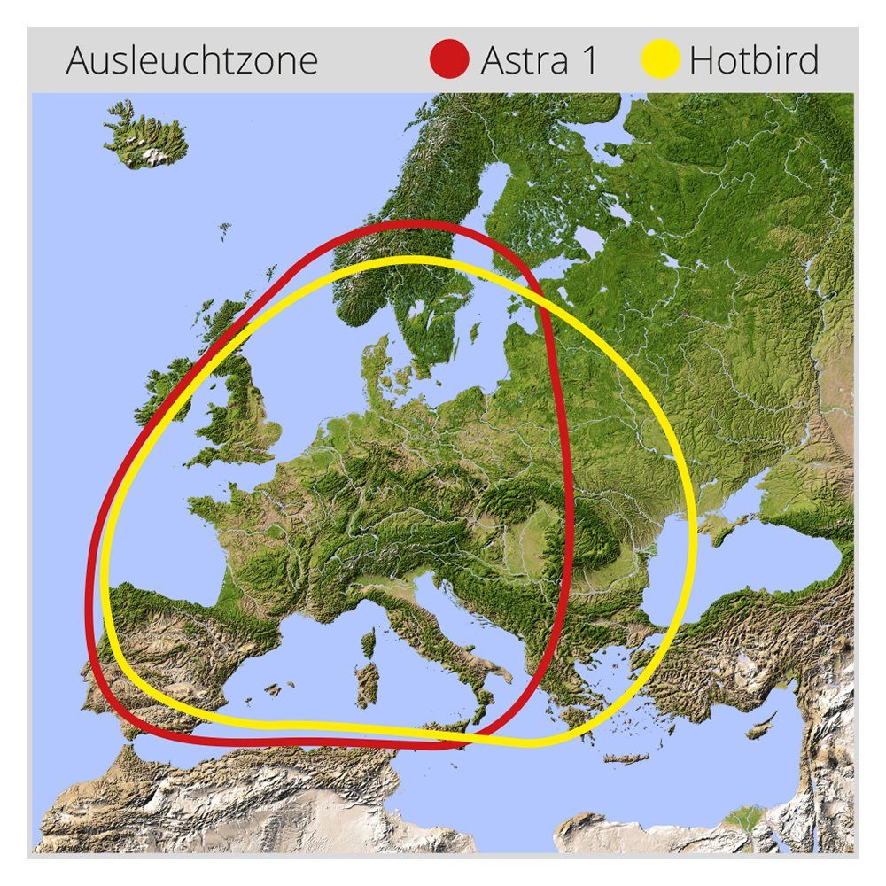 Megasat Megasat Campingman kompakt 3 vollautomatische Sat Satelliten Antenne Camping Sat-Anlage