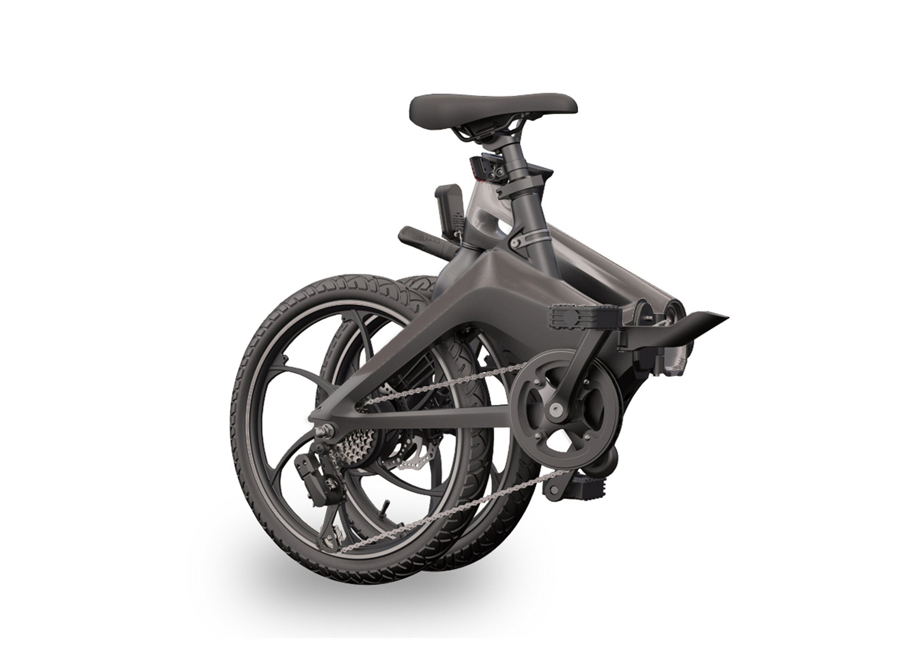 SachsenRAD E-Bike F11 MagPuma E-Faltbike 20 Zoll 70 KM Reichweite StVZO, 6  Gang Shiamo SIS Schaltwerk, Kettenschaltung, (1 Stück), inkl.Transporttasche,  drittes Rad für leichten Transport