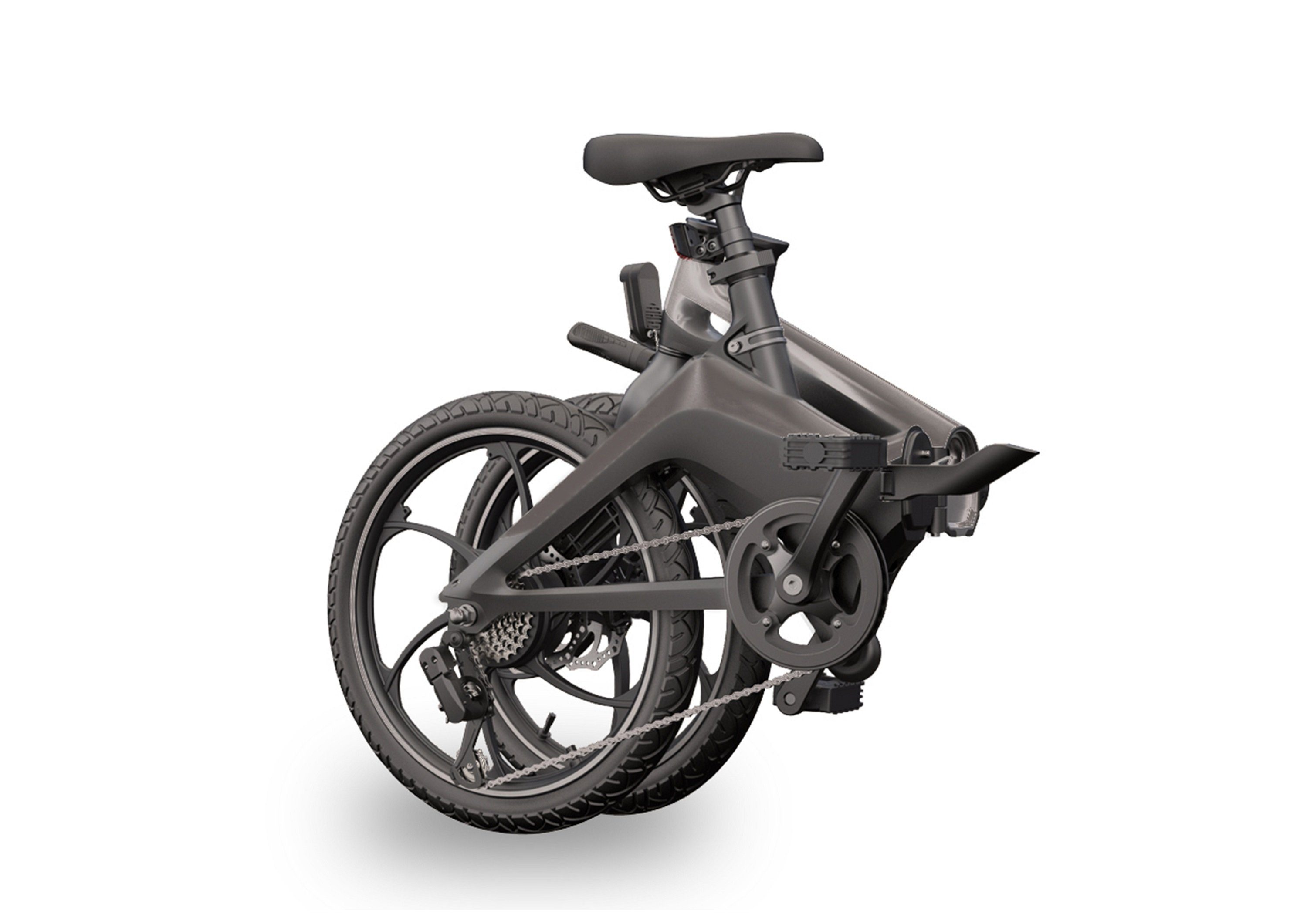 SachsenRAD E Bike Faltrad F11 MagPuma E Faltbike 20 Zoll 80 KM Reichweite StVZO 6 Gang Shiamo SIS Schaltwerk Kettenschaltung Heckmotor 1 Stuck inkl.Transporttasche drittes Rad fur leichten Transport